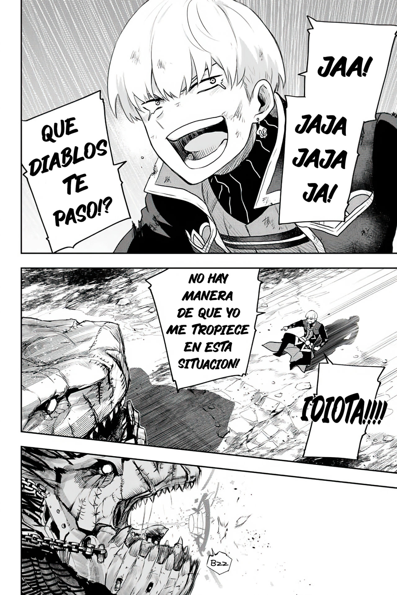 Un mago de la corte, que se centraba en la magia de apoyo porque sus aliados eran demasiado débiles, aspira a convertirse en el más fuerte tras ser expulsado Capitulo 8: El hijo de puta página 16
