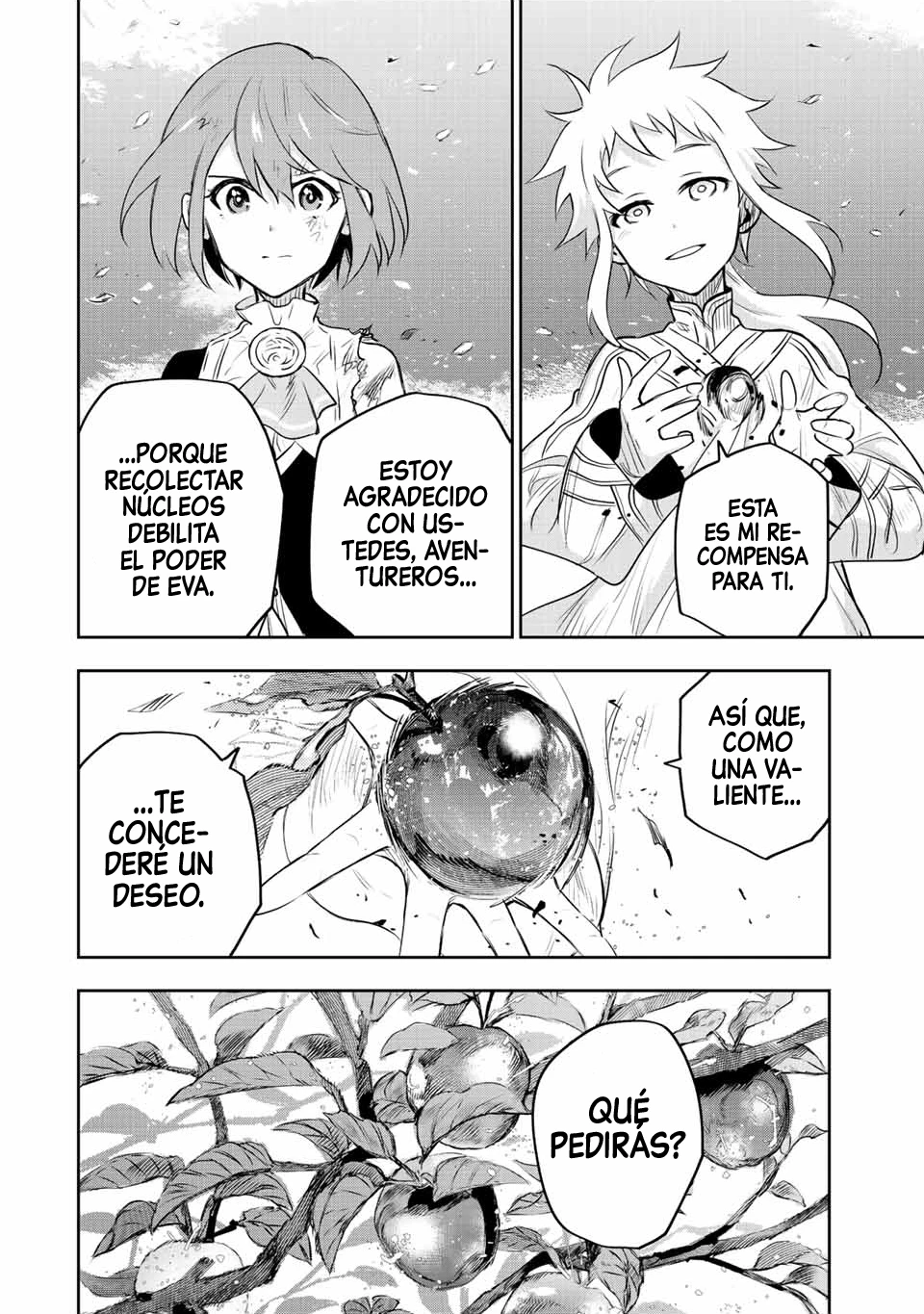 Un mago de la corte, que se centraba en la magia de apoyo porque sus aliados eran demasiado débiles, aspira a convertirse en el más fuerte tras ser expulsado Capitulo 80 página 10