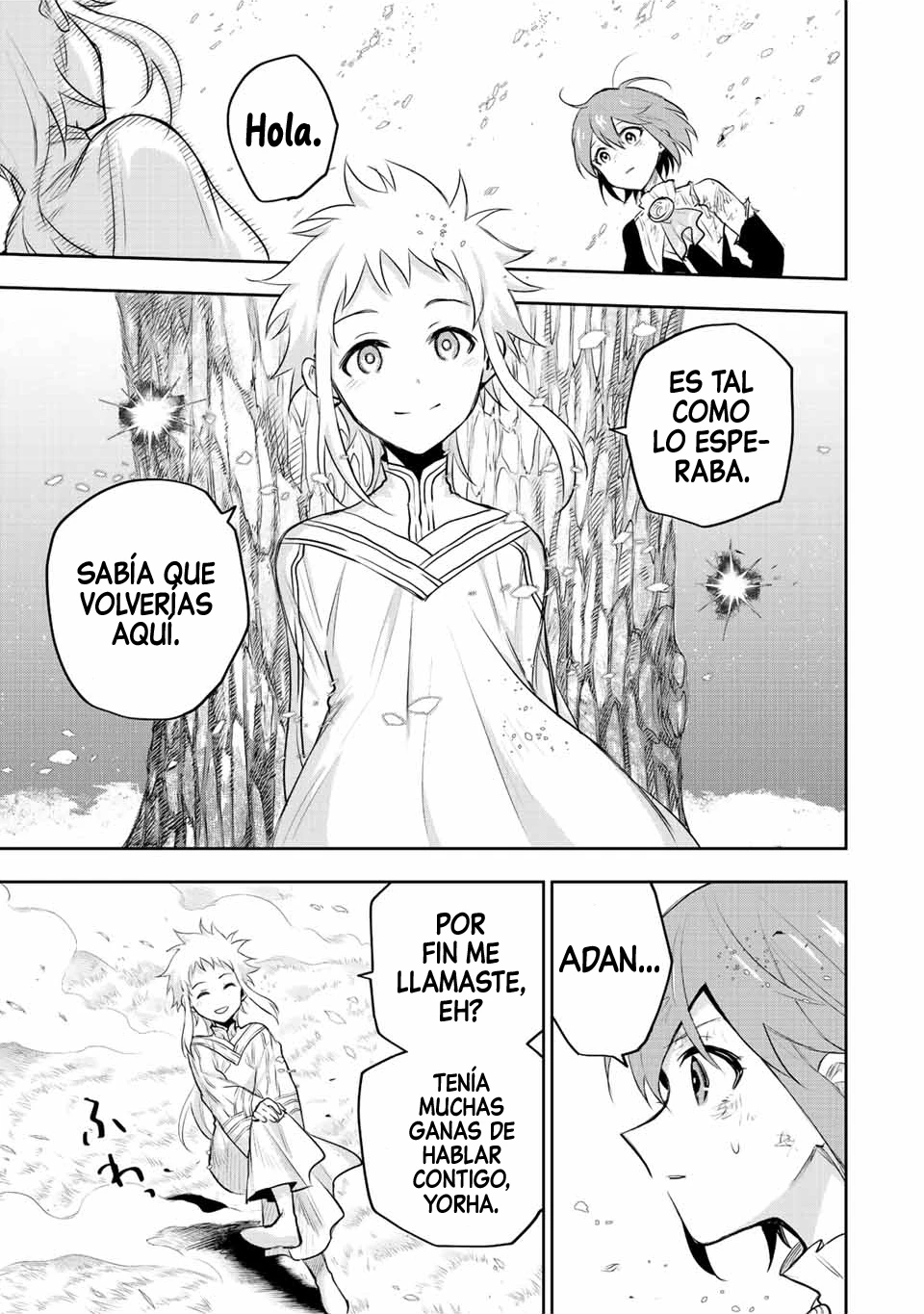 Un mago de la corte, que se centraba en la magia de apoyo porque sus aliados eran demasiado débiles, aspira a convertirse en el más fuerte tras ser expulsado Capitulo 80 página 5