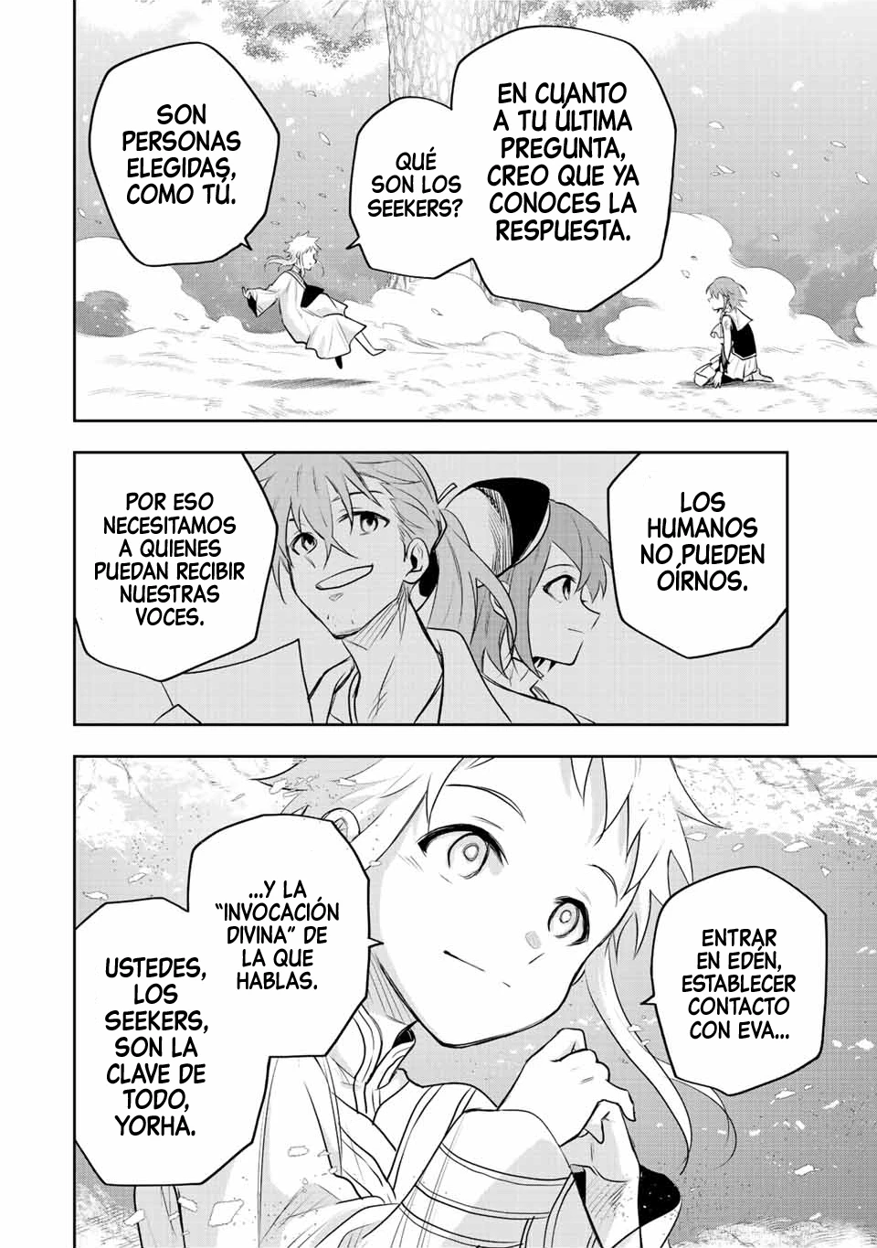 Un mago de la corte, que se centraba en la magia de apoyo porque sus aliados eran demasiado débiles, aspira a convertirse en el más fuerte tras ser expulsado Capitulo 80 página 8