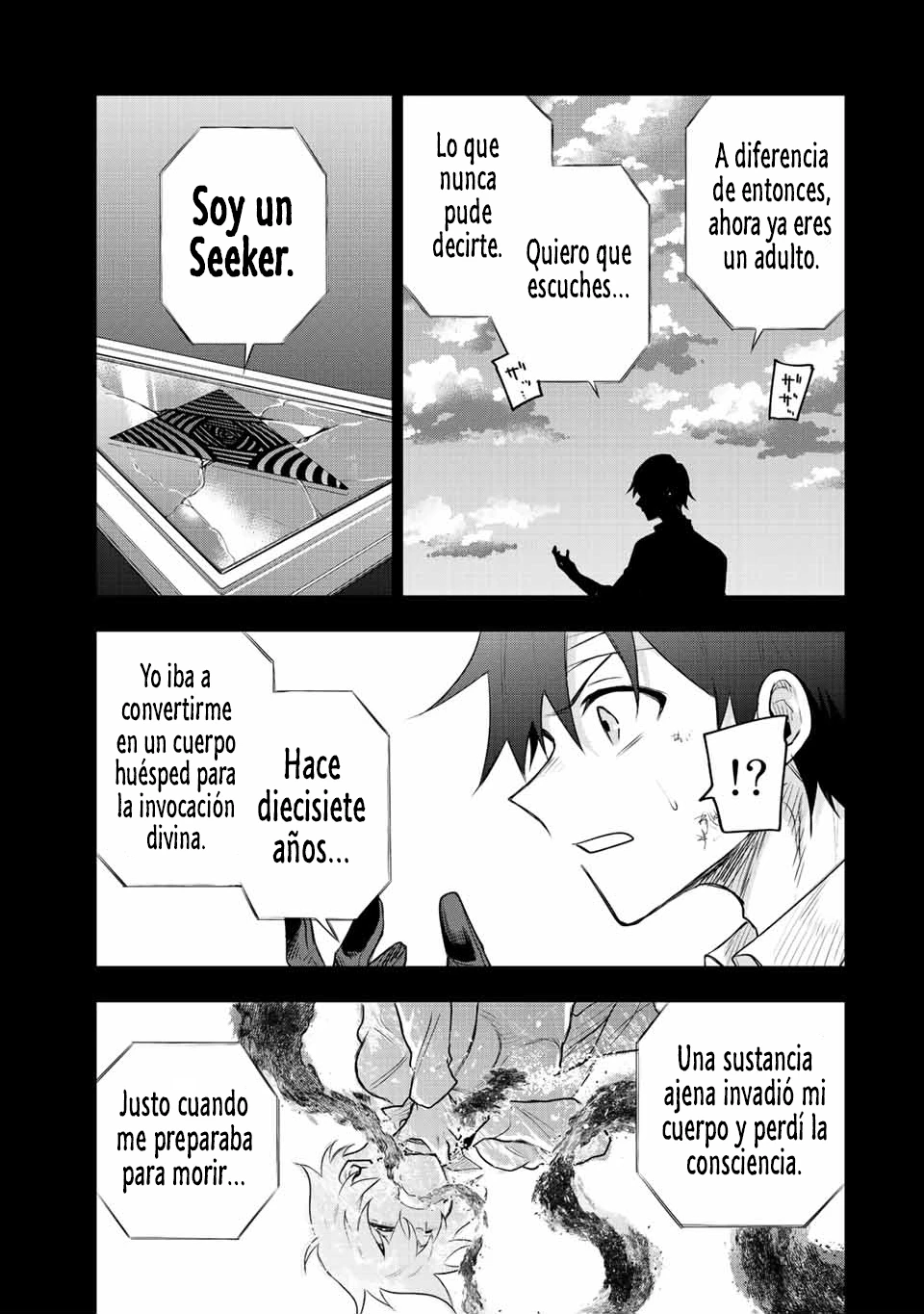 Un mago de la corte, que se centraba en la magia de apoyo porque sus aliados eran demasiado débiles, aspira a convertirse en el más fuerte tras ser expulsado Capitulo 81 página 4