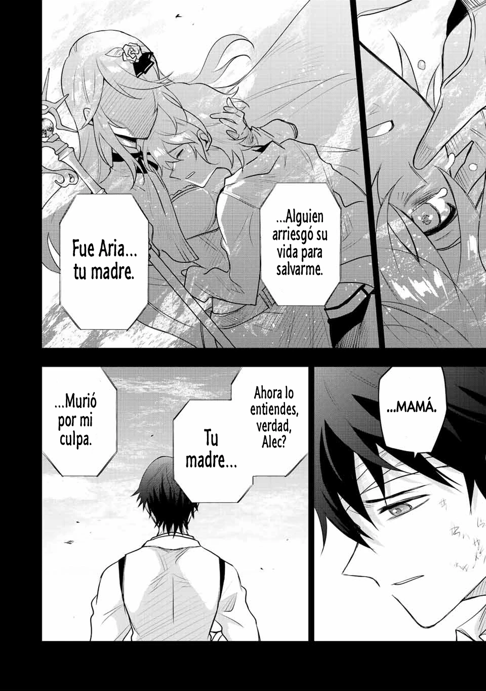 Un mago de la corte, que se centraba en la magia de apoyo porque sus aliados eran demasiado débiles, aspira a convertirse en el más fuerte tras ser expulsado Capitulo 81 página 5