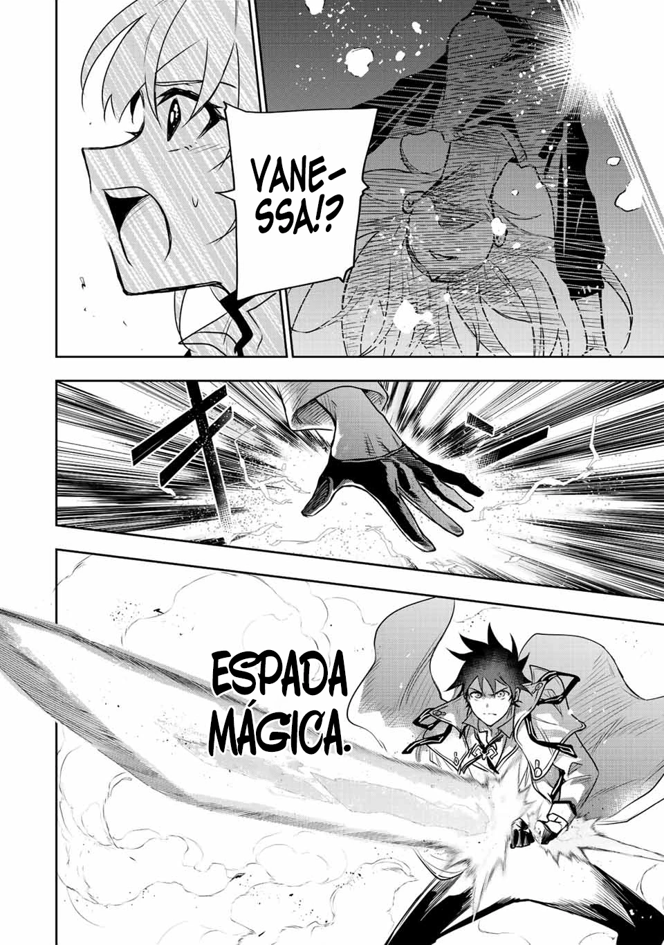 Un mago de la corte, que se centraba en la magia de apoyo porque sus aliados eran demasiado débiles, aspira a convertirse en el más fuerte tras ser expulsado Capitulo 88 página 14