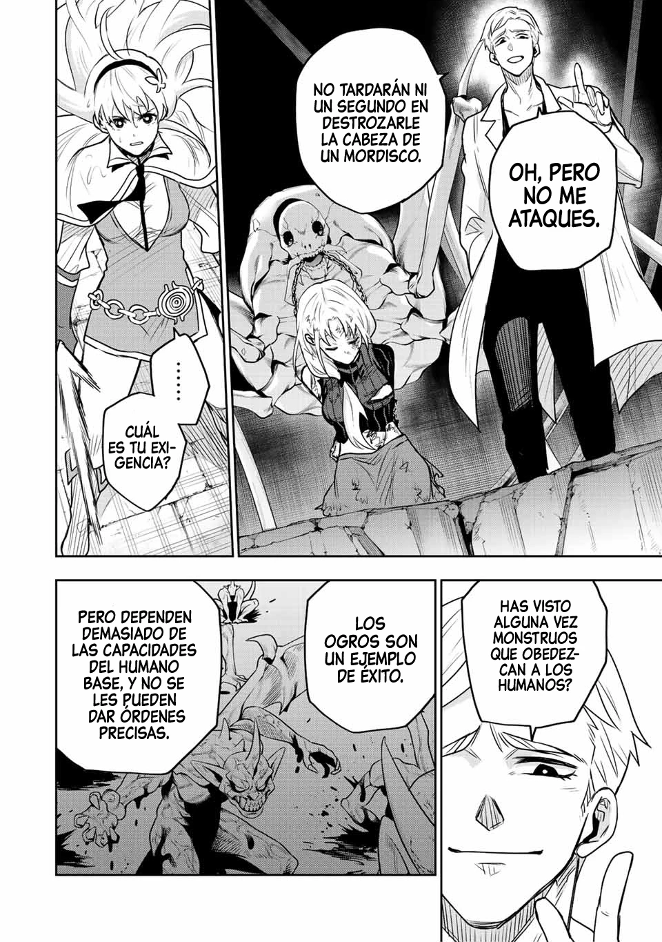 Un mago de la corte, que se centraba en la magia de apoyo porque sus aliados eran demasiado débiles, aspira a convertirse en el más fuerte tras ser expulsado Capitulo 88 página 18