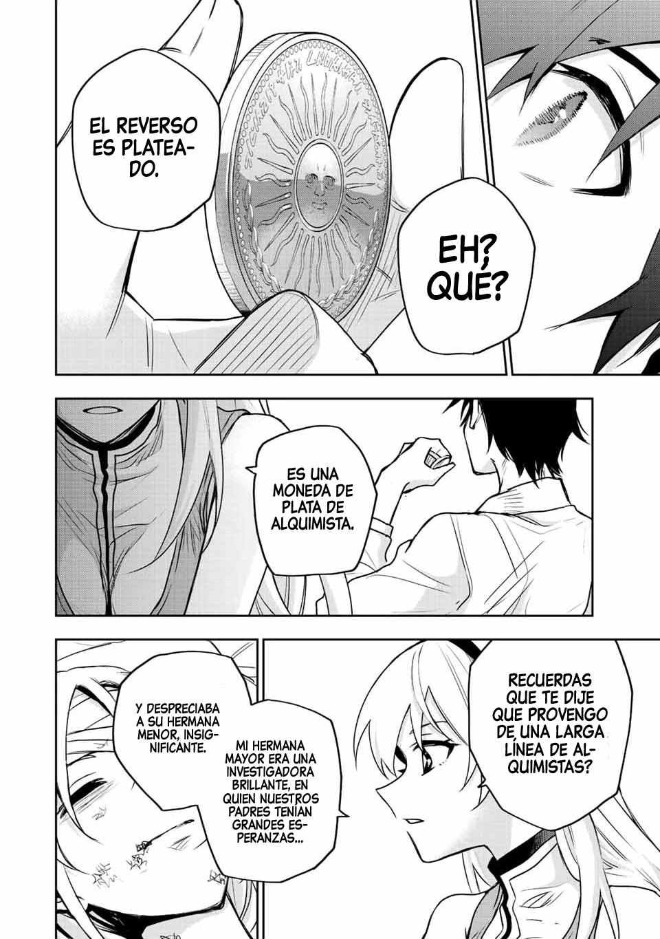 Un mago de la corte, que se centraba en la magia de apoyo porque sus aliados eran demasiado débiles, aspira a convertirse en el más fuerte tras ser expulsado Capitulo 90 página 8