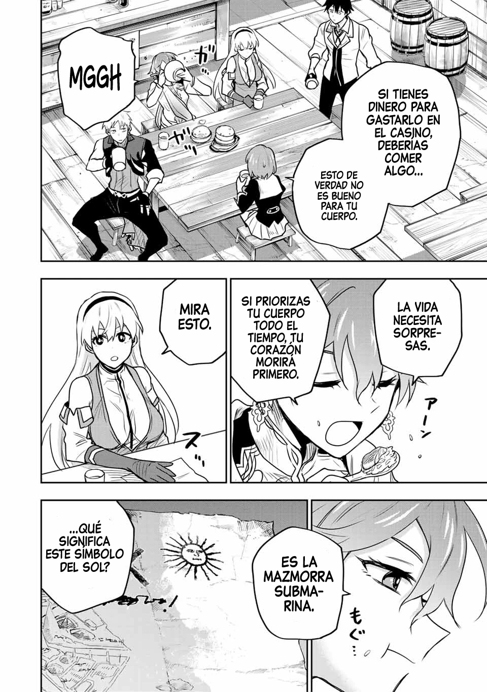 Un mago de la corte, que se centraba en la magia de apoyo porque sus aliados eran demasiado débiles, aspira a convertirse en el más fuerte tras ser expulsado Capitulo 92 página 20
