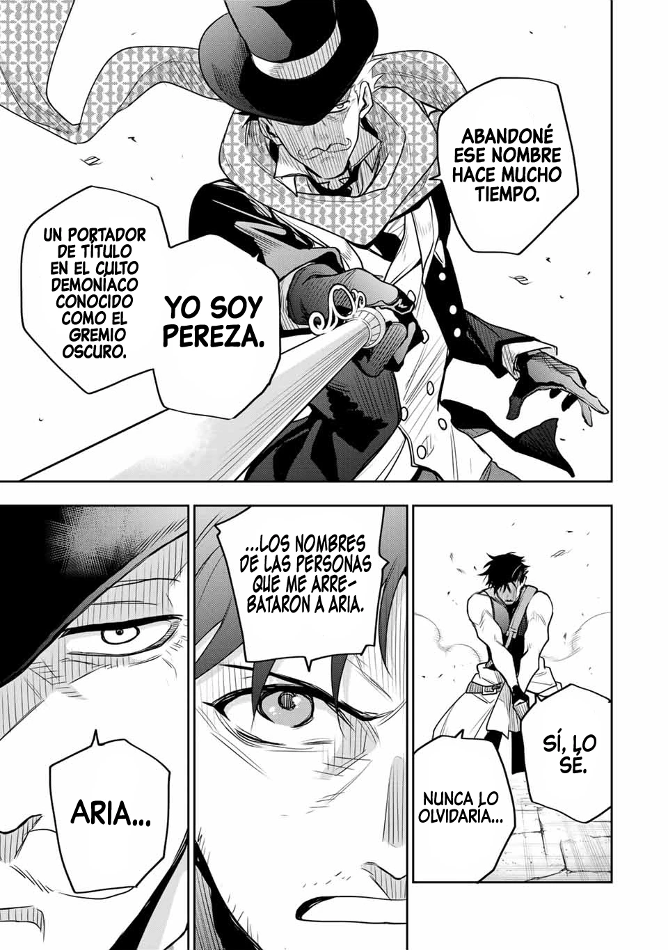 Un mago de la corte, que se centraba en la magia de apoyo porque sus aliados eran demasiado débiles, aspira a convertirse en el más fuerte tras ser expulsado Capitulo 95 página 17