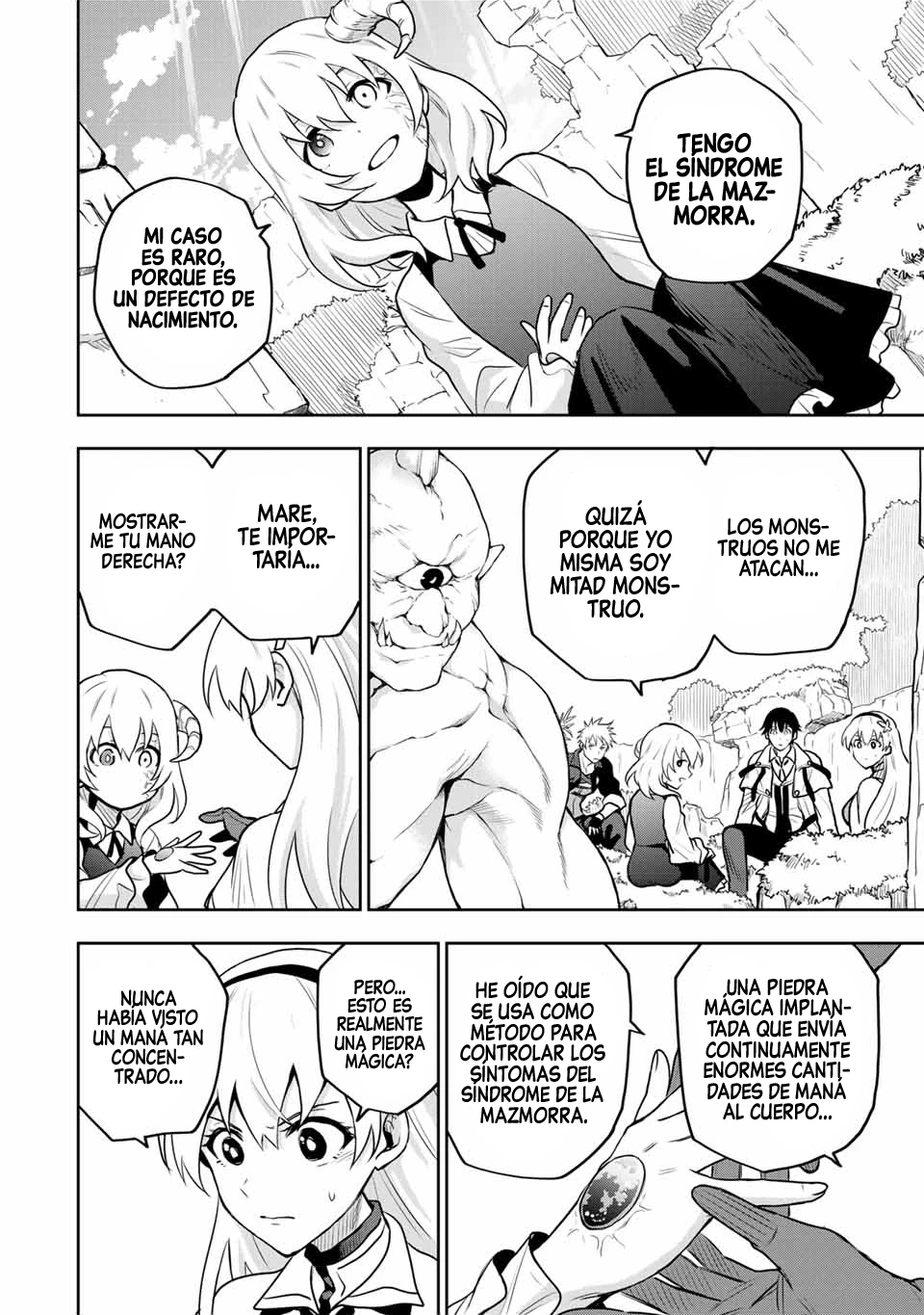Un mago de la corte, que se centraba en la magia de apoyo porque sus aliados eran demasiado débiles, aspira a convertirse en el más fuerte tras ser expulsado Capitulo 95 página 8