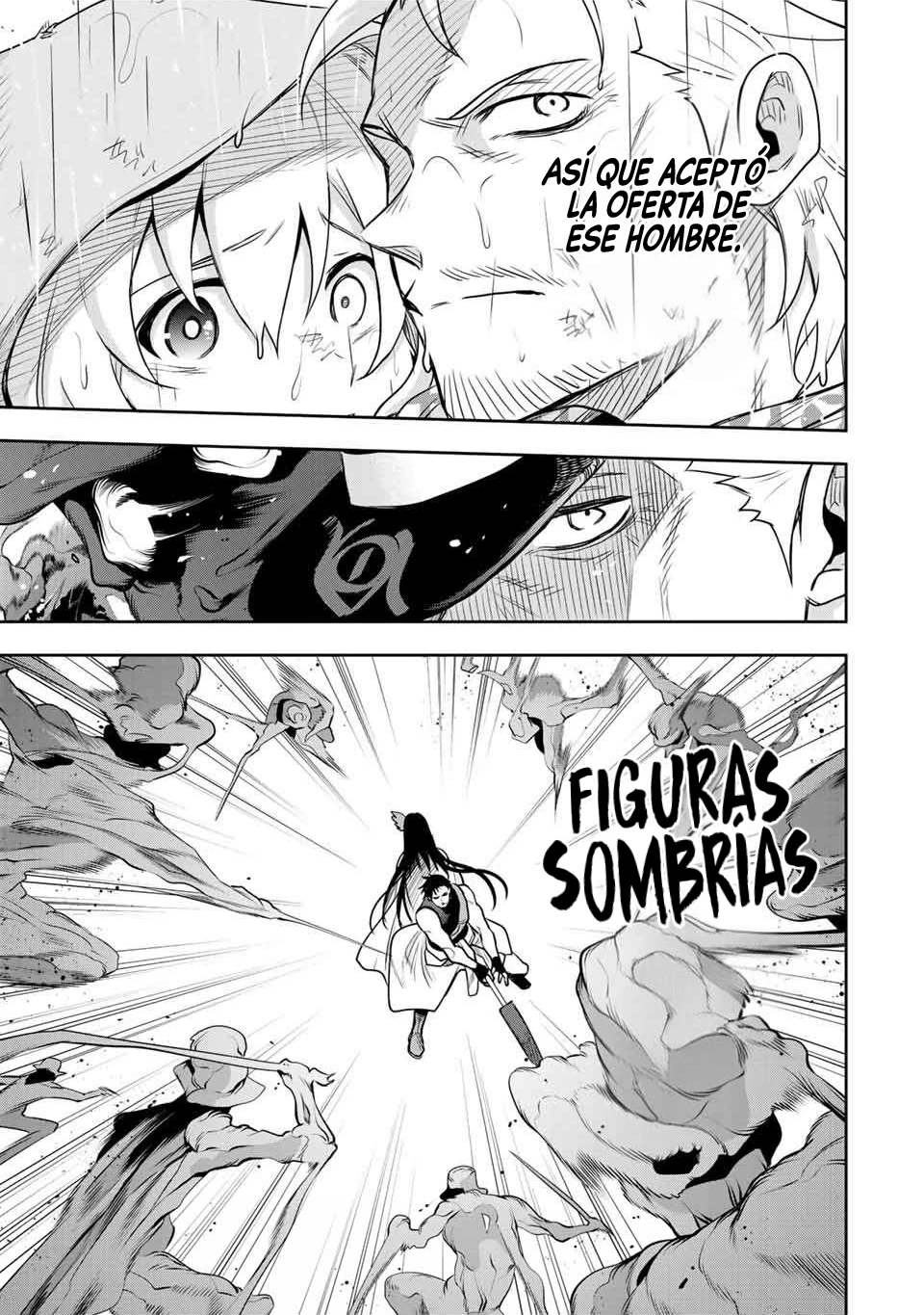 Un mago de la corte, que se centraba en la magia de apoyo porque sus aliados eran demasiado débiles, aspira a convertirse en el más fuerte tras ser expulsado Capitulo 96 página 9