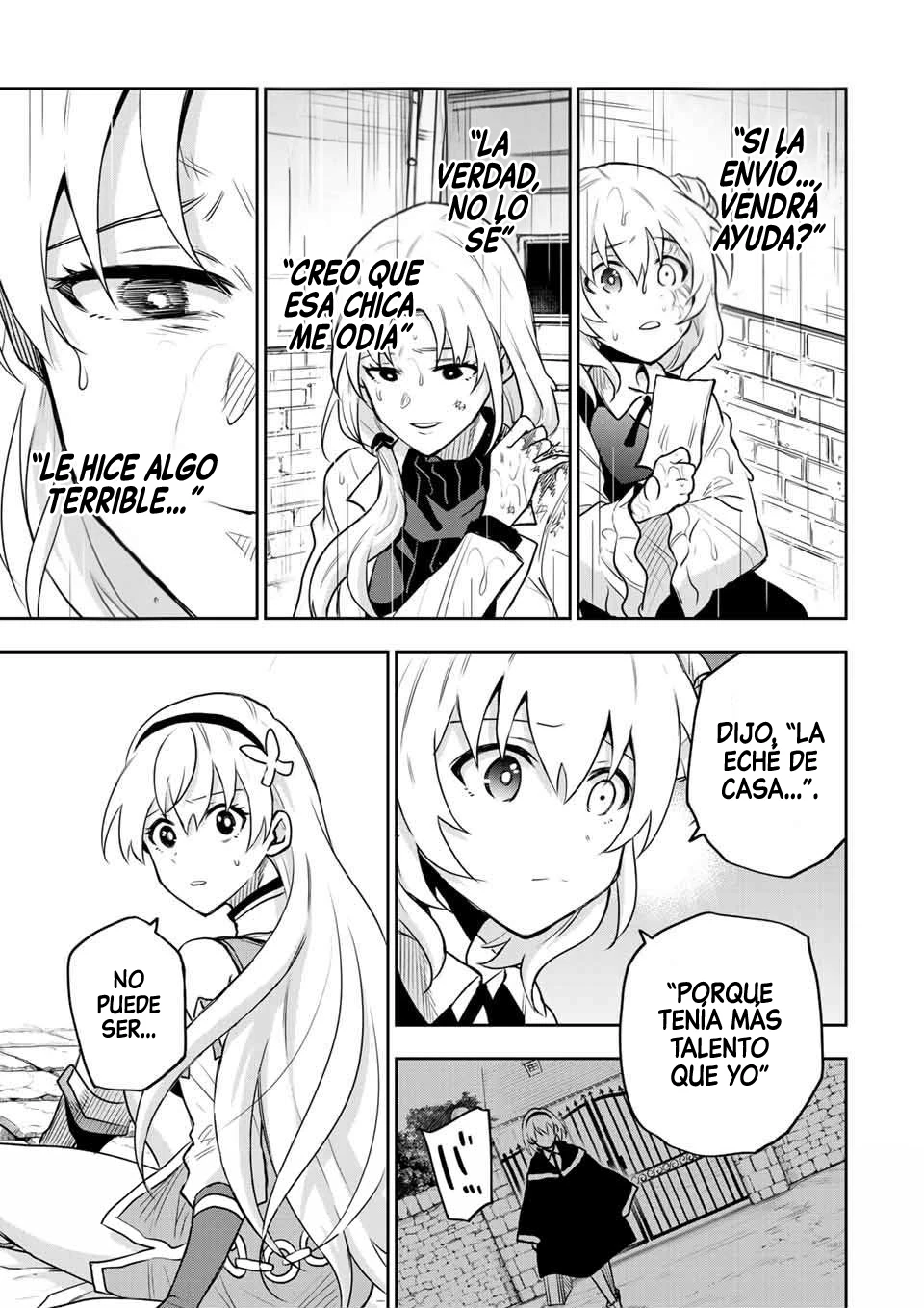 Un mago de la corte, que se centraba en la magia de apoyo porque sus aliados eran demasiado débiles, aspira a convertirse en el más fuerte tras ser expulsado Capitulo 99 página 9