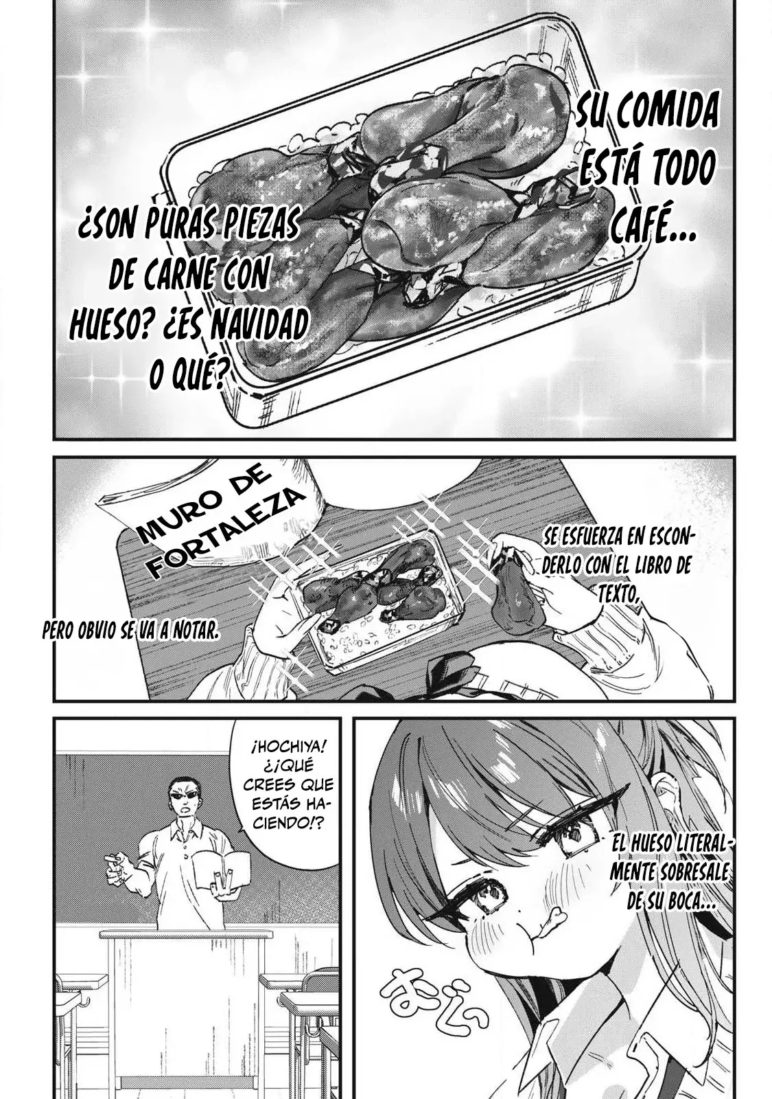 Hochiya-san tiene más que de sobra. Capitulo 1: La gal y el arroz página 10