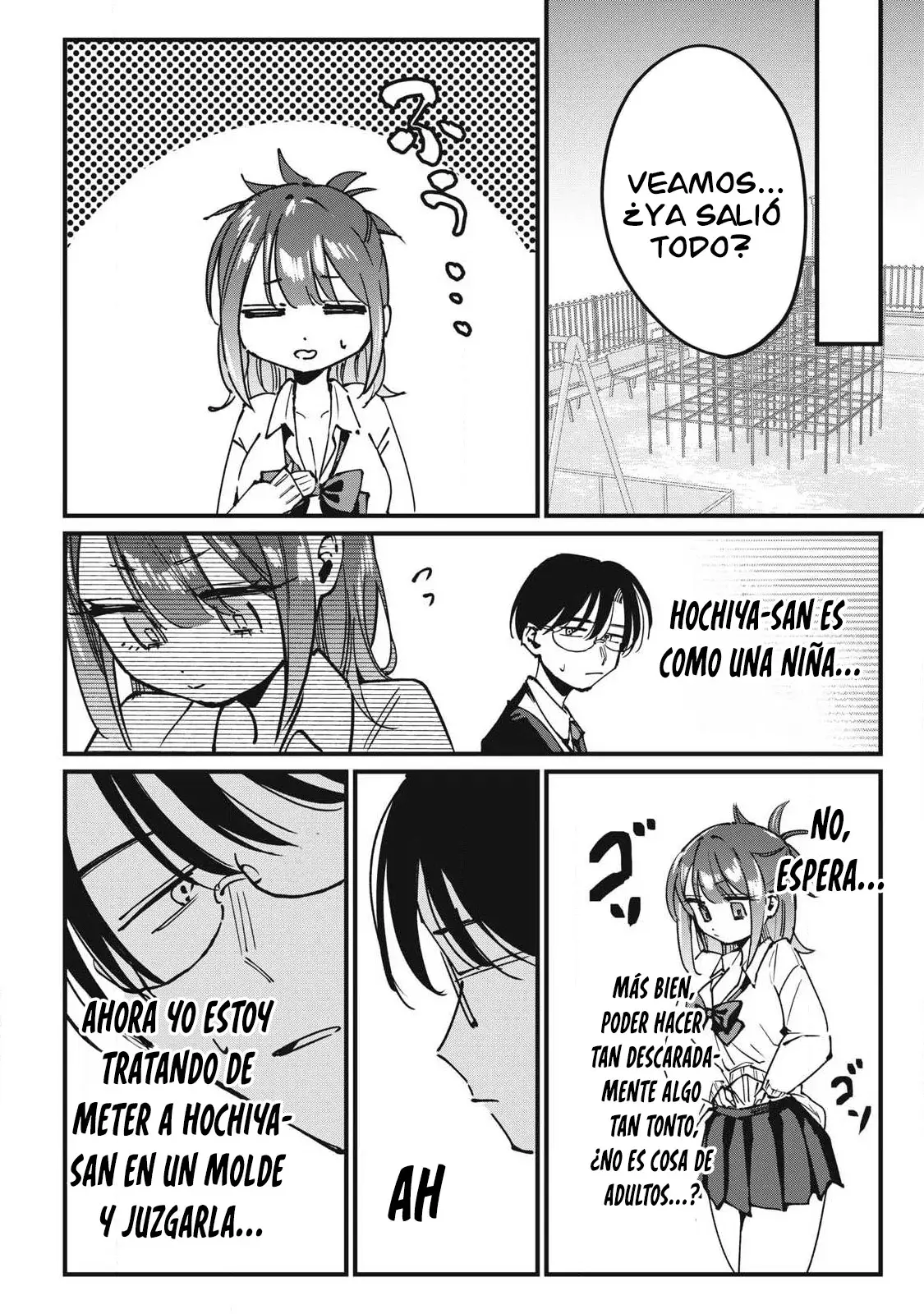 Hochiya-san tiene más que de sobra. Capitulo 10: Eres joven, ¿sabes? página 10