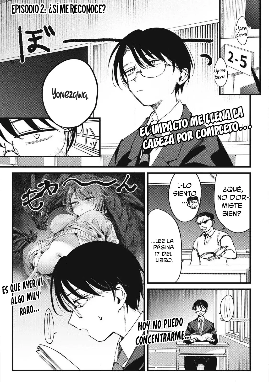 Hochiya-san tiene más que de sobra. Capitulo 2: ¿Si me reconoce? página 3