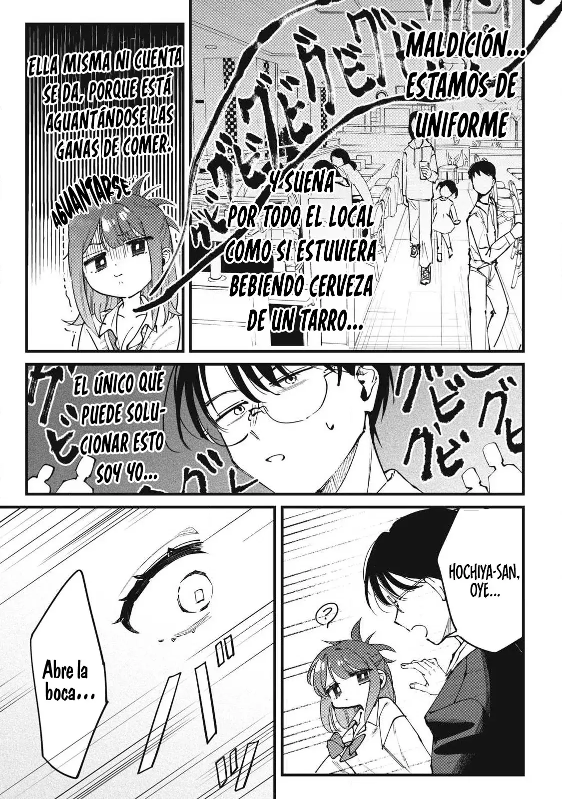 Hochiya-san tiene más que de sobra. Capitulo 2: ¿Si me reconoce? página 9