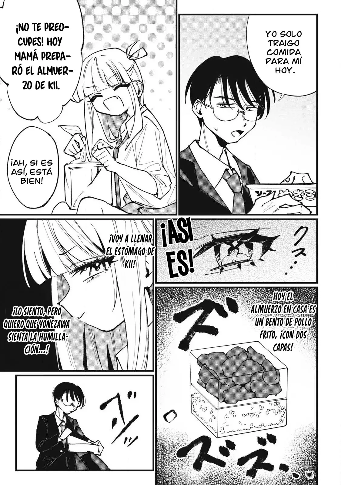 Hochiya-san tiene más que de sobra. Capitulo 5: Yakisoba con Pollo frito página 4