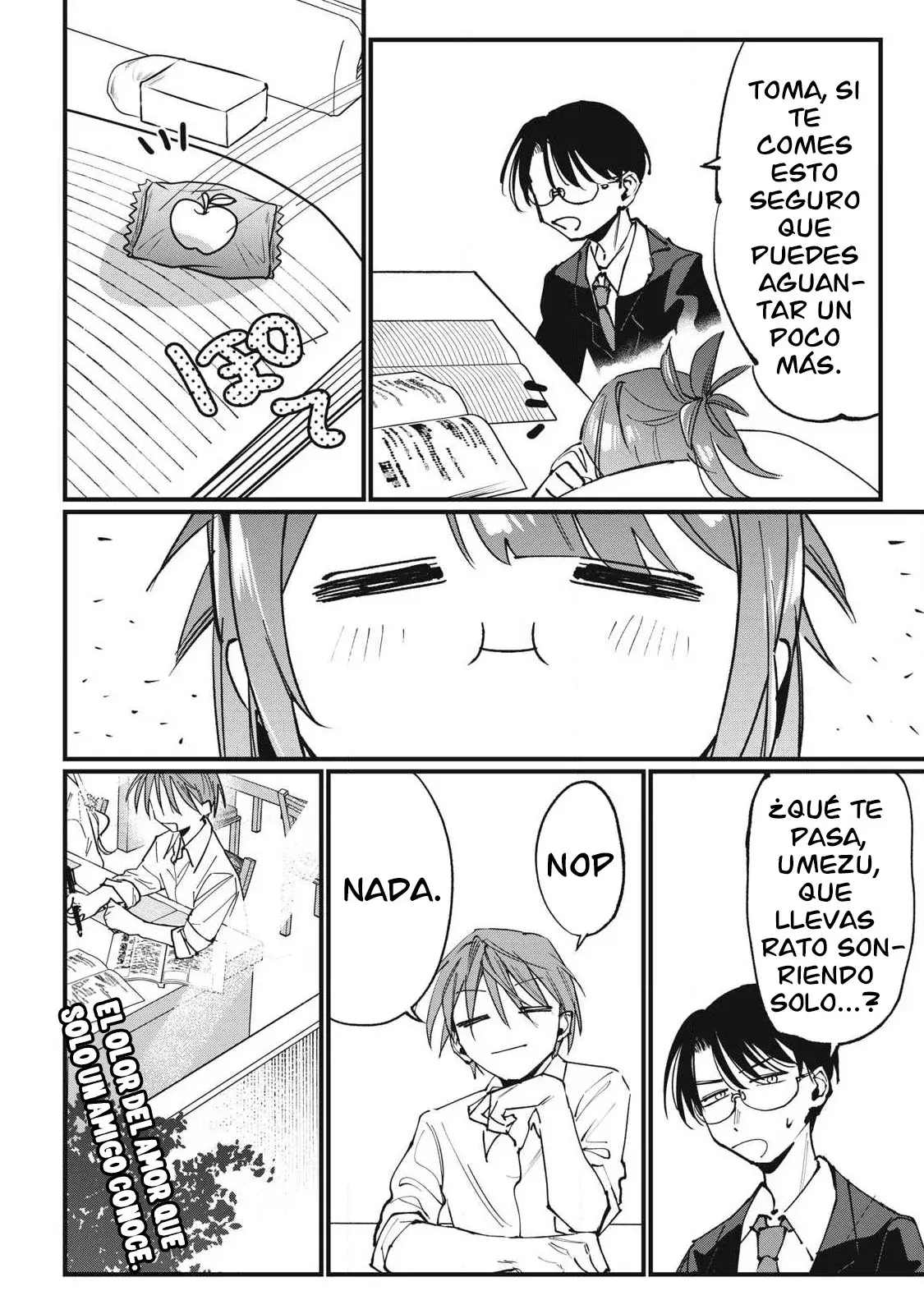 Hochiya-san tiene más que de sobra. Capitulo 6: Testimonio del amigo de la infancia página 12