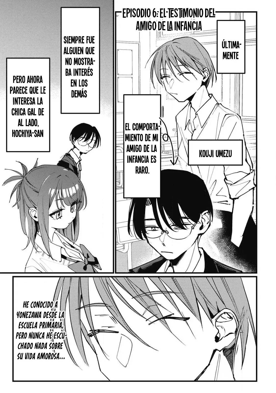 Hochiya-san tiene más que de sobra. Capitulo 6: Testimonio del amigo de la infancia página 2