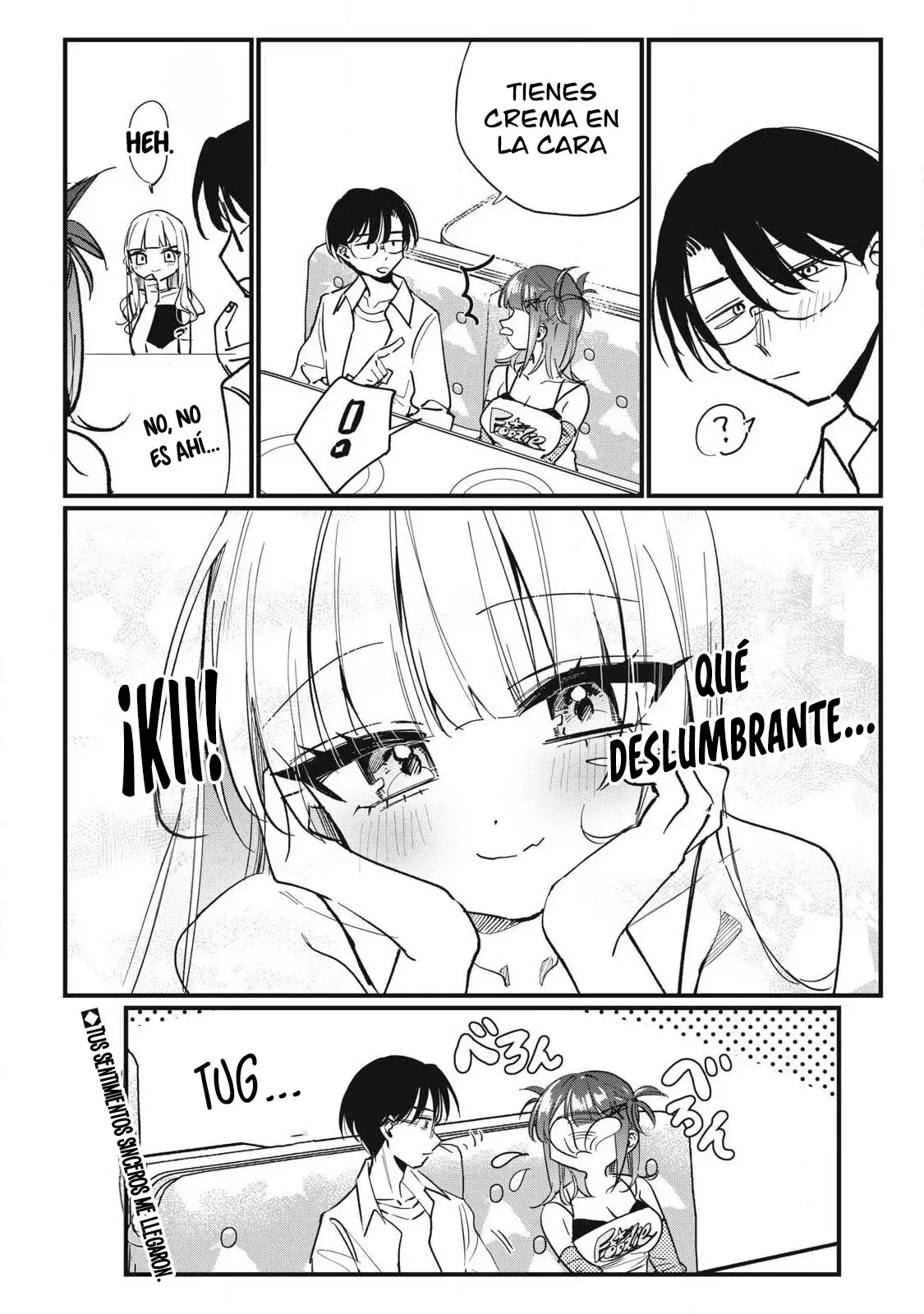 Hochiya-san tiene más que de sobra. Capitulo 8: El dulce bigote de crema página 12