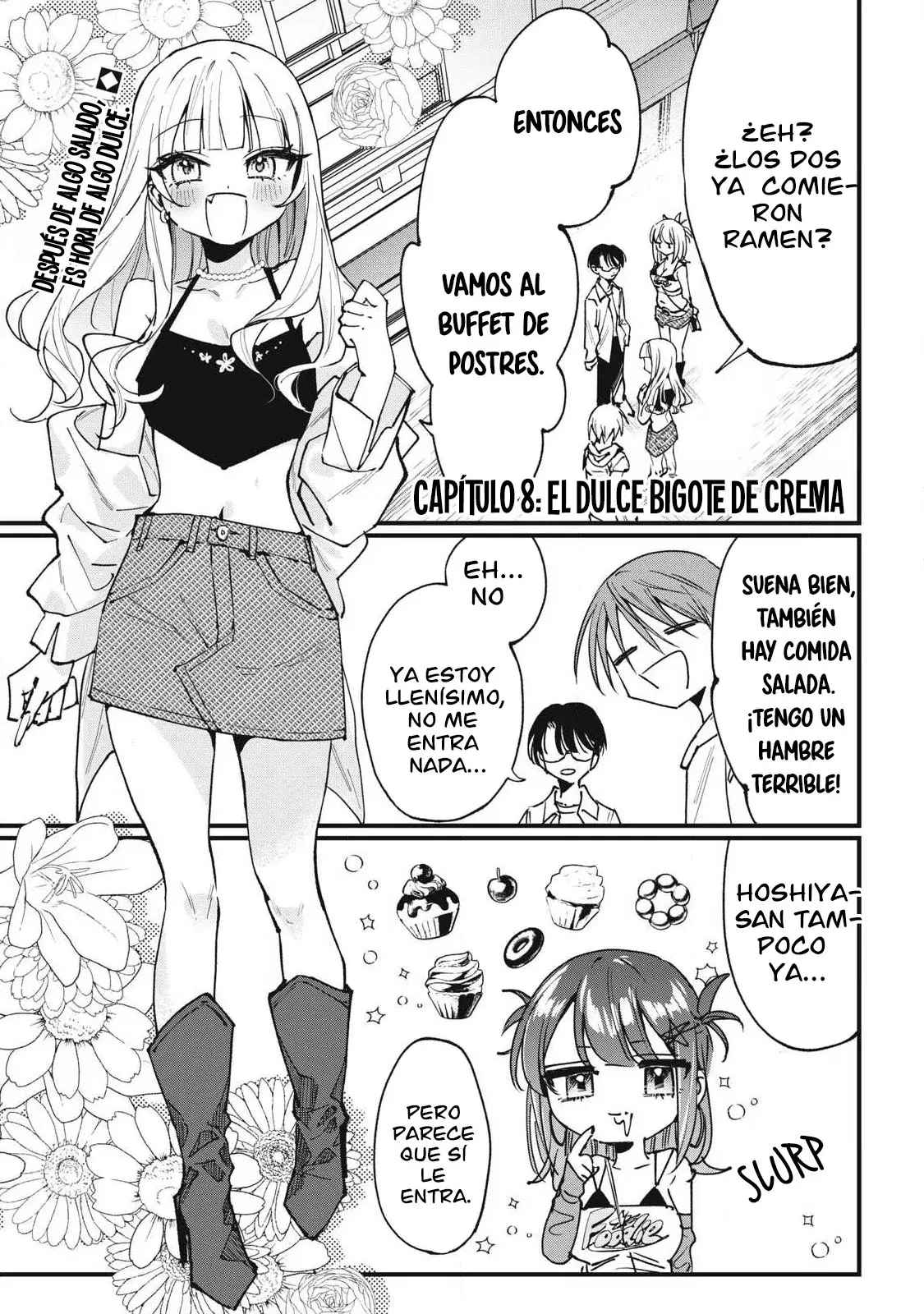 Hochiya-san tiene más que de sobra. Capitulo 8: El dulce bigote de crema página 2