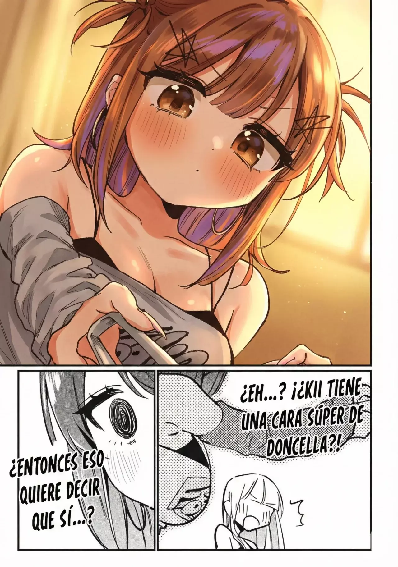 Hochiya-san tiene más que de sobra. Capitulo 8: El dulce bigote de crema página 7