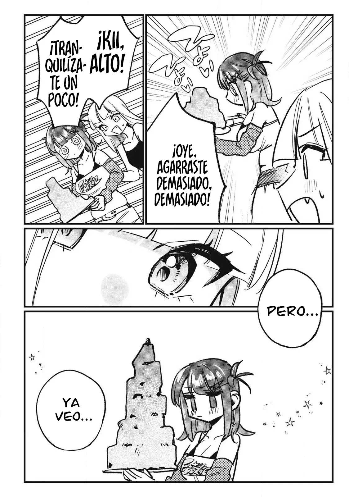 Hochiya-san tiene más que de sobra. Capitulo 8: El dulce bigote de crema página 8