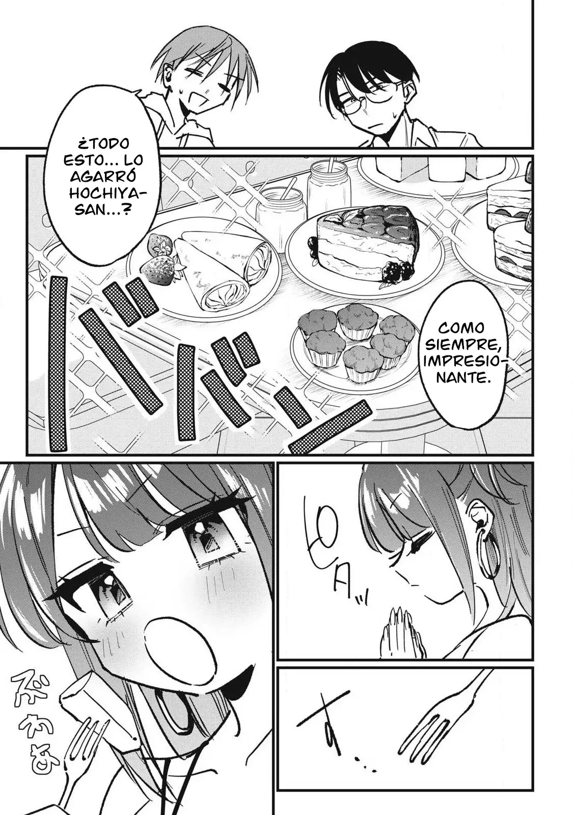 Hochiya-san tiene más que de sobra. Capitulo 8: El dulce bigote de crema página 9