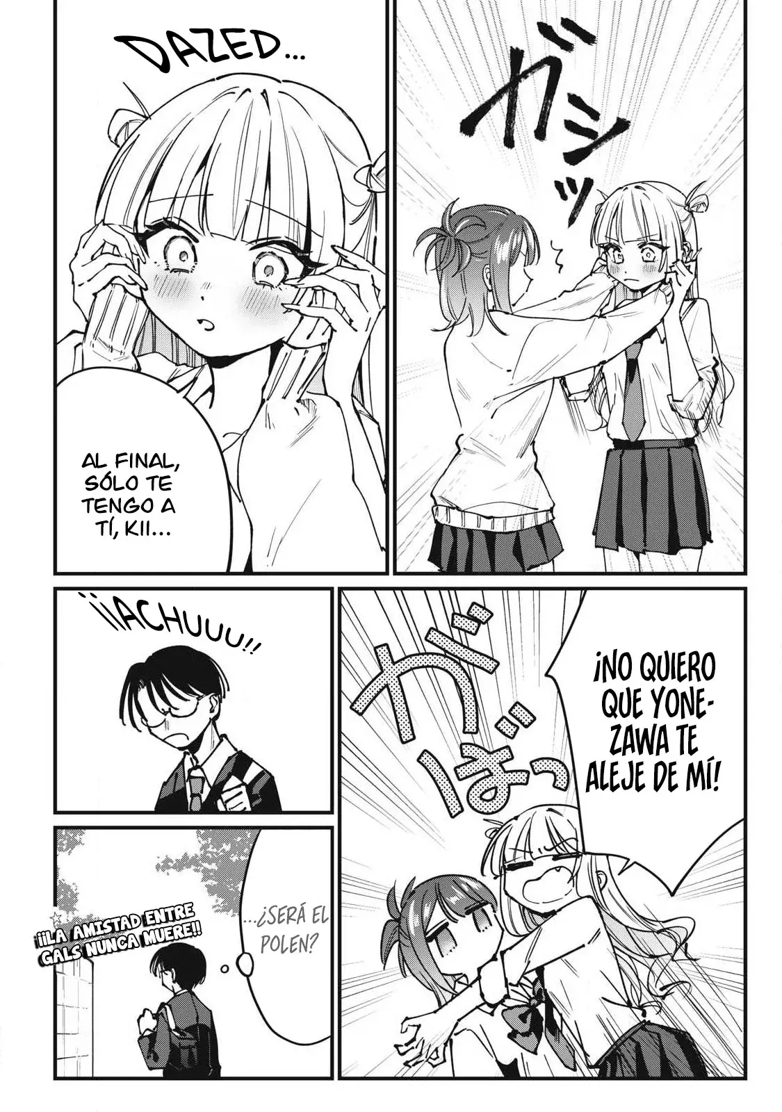 Hochiya-san tiene más que de sobra. Capitulo 9: La amistad de una gal página 18