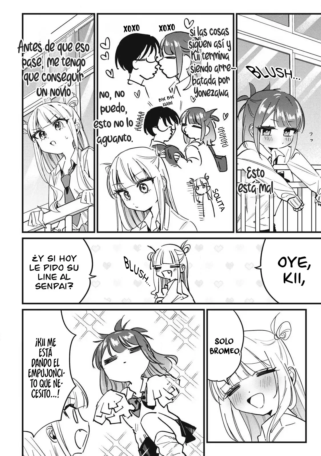 Hochiya-san tiene más que de sobra. Capitulo 9: La amistad de una gal página 3