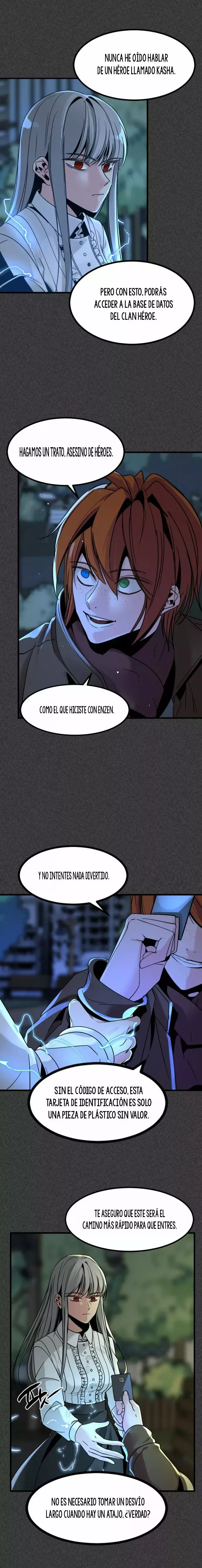 Asesina de heroes Capitulo 22 página 6