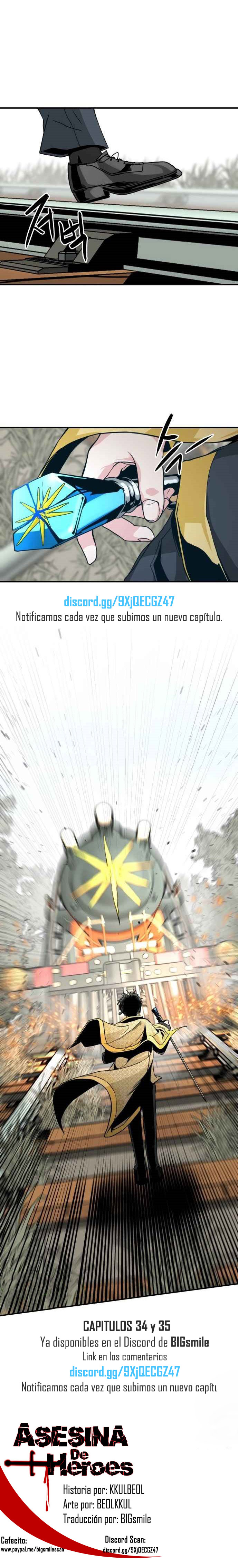 Asesina de heroes Capitulo 33 página 13
