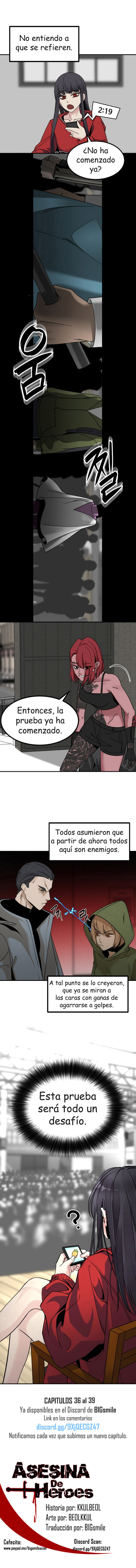 Asesina de heroes Capitulo 35 página 12
