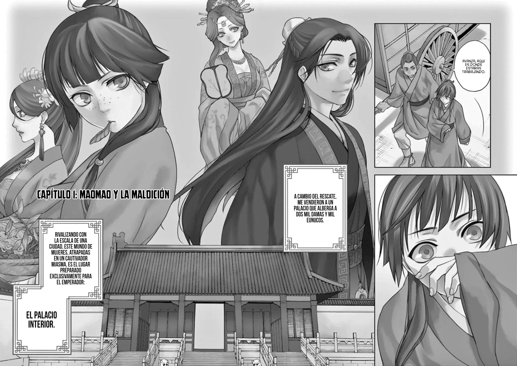Los Diarios de la Boticaria. – El Diario de los Misterios del Palacio Interior de MaoMao. Capitulo 1: MaoMao y la Maldición. página 5