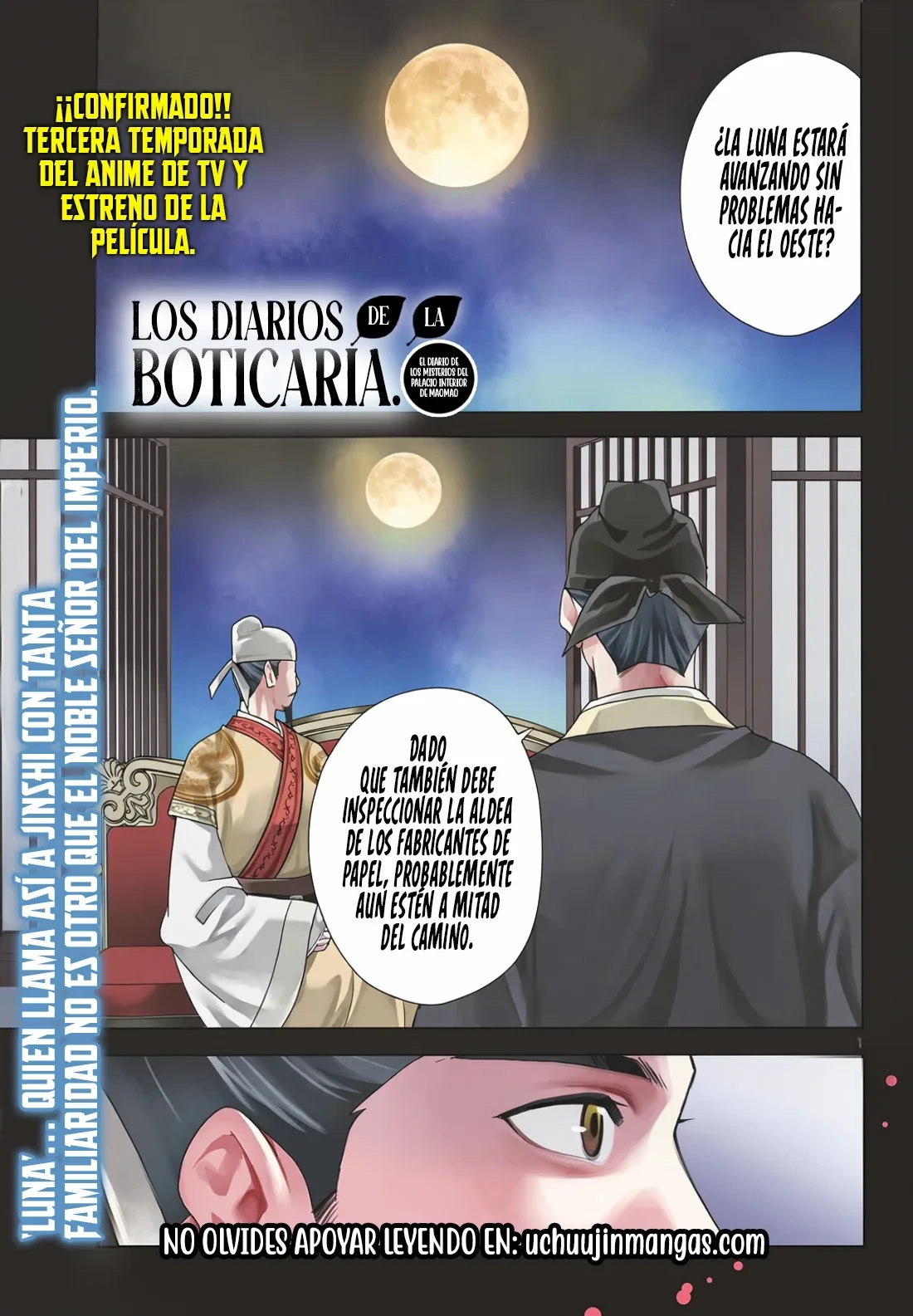 Los Diarios de la Boticaria. – El Diario de los Misterios del Palacio Interior de MaoMao. Capitulo 100 página 5