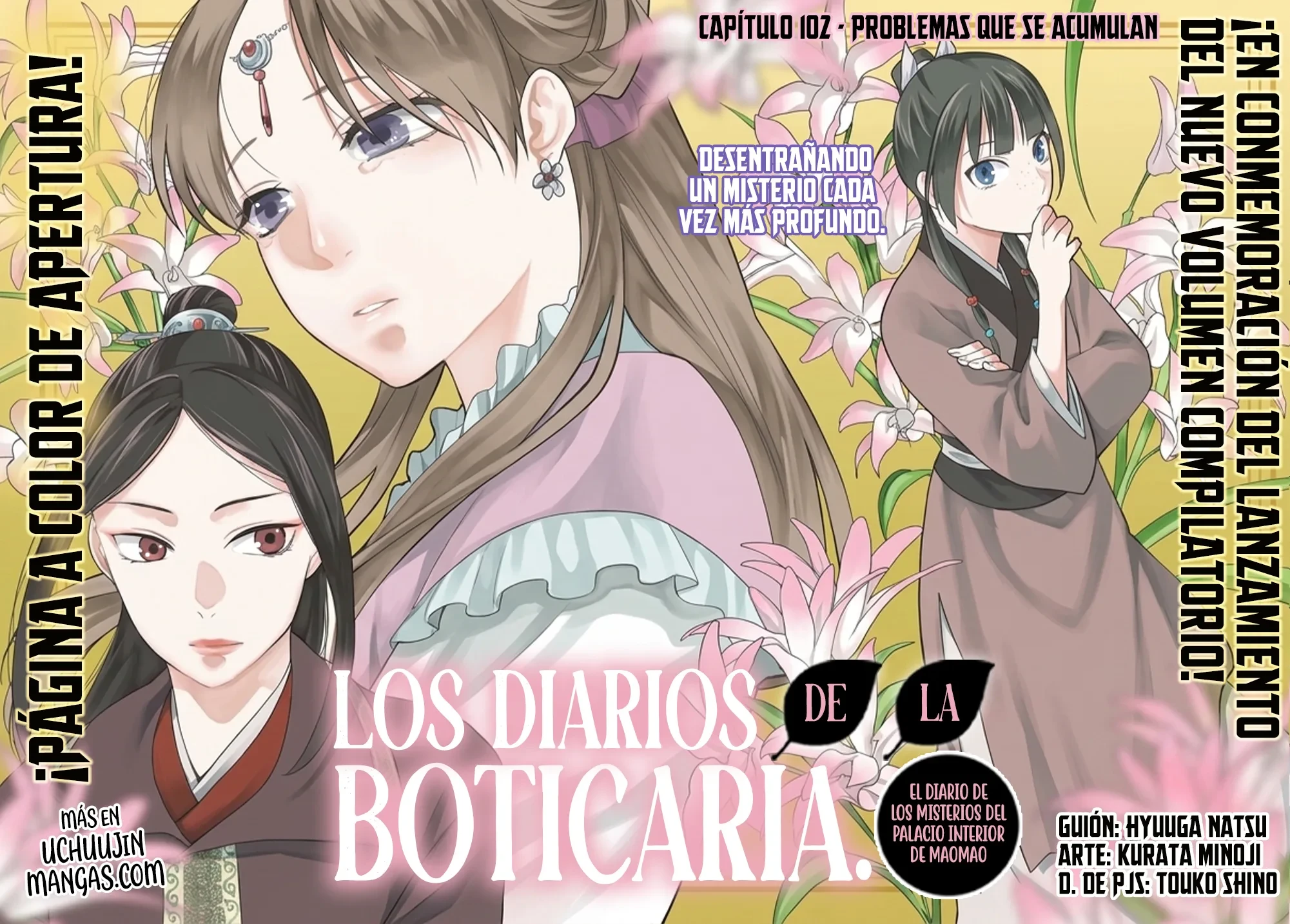 Los Diarios de la Boticaria. – El Diario de los Misterios del Palacio Interior de MaoMao. Capitulo 102 página 4