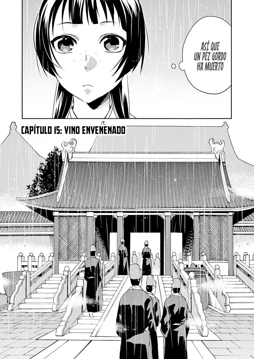 Los Diarios de la Boticaria. – El Diario de los Misterios del Palacio Interior de MaoMao. Capitulo 15: Vino Envenenado. página 4
