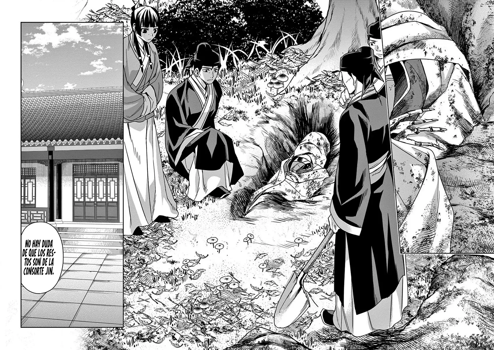 Los Diarios de la Boticaria. – El Diario de los Misterios del Palacio Interior de MaoMao. Capitulo 35: Hongo de Cadáver II página 30