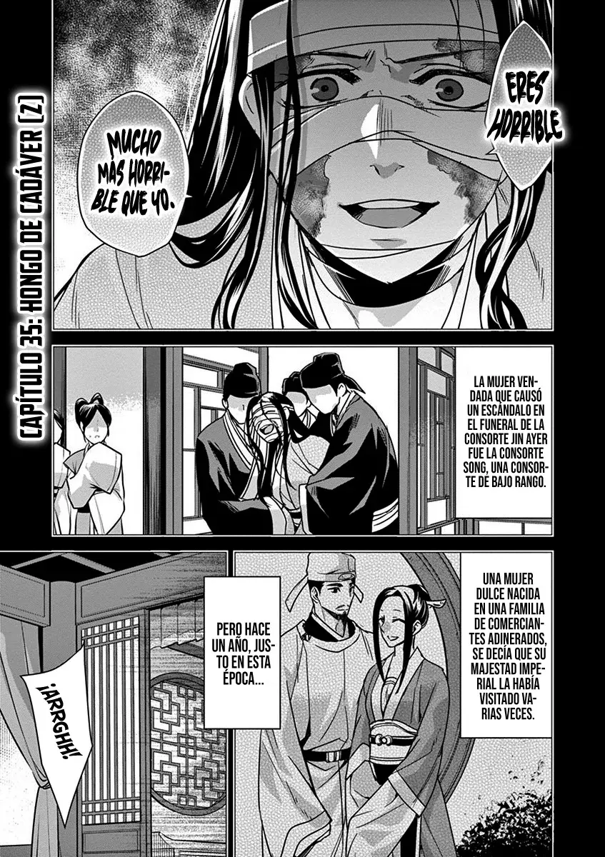 Los Diarios de la Boticaria. – El Diario de los Misterios del Palacio Interior de MaoMao. Capitulo 35: Hongo de Cadáver II página 5