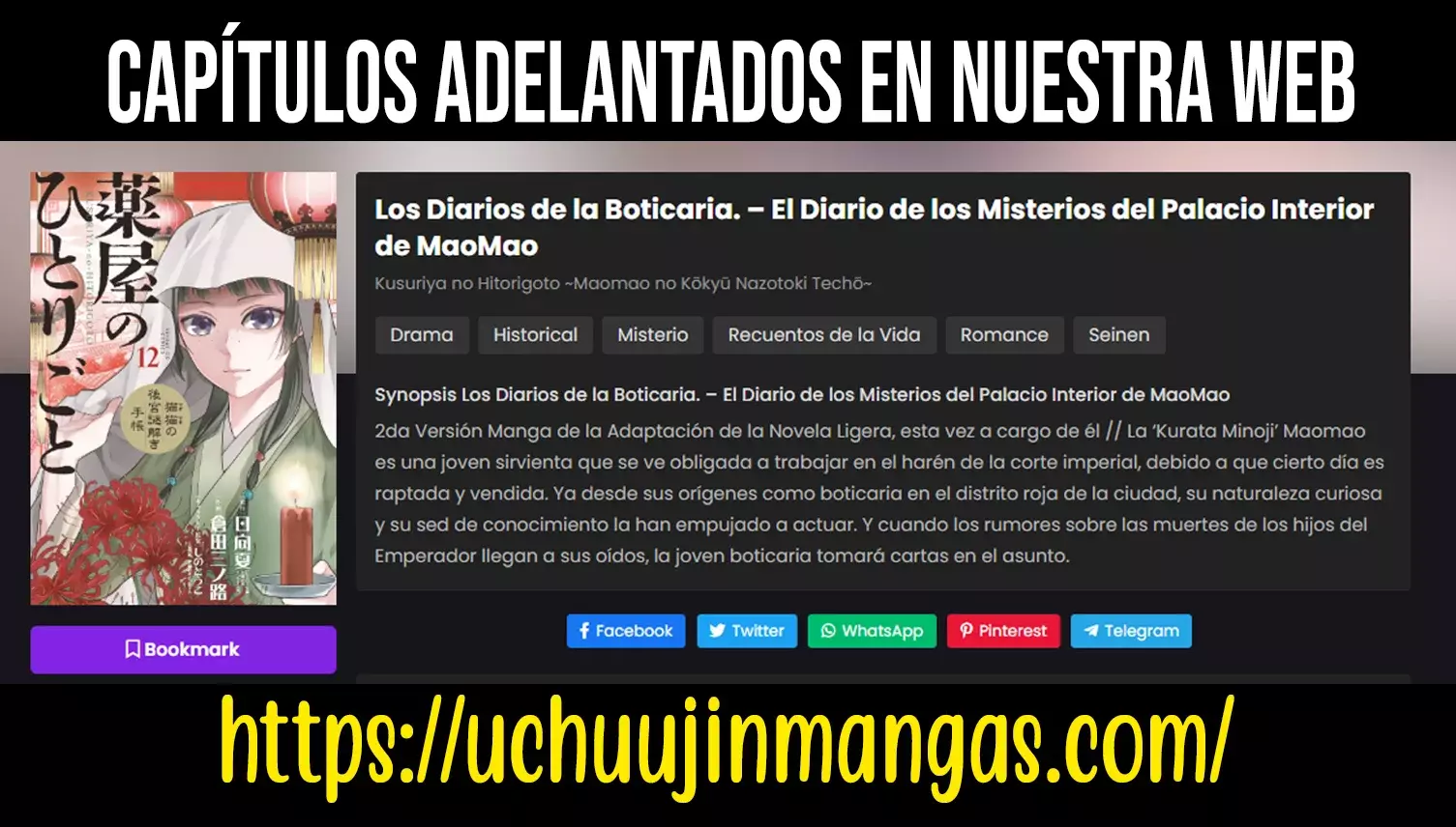 Los Diarios de la Boticaria. – El Diario de los Misterios del Palacio Interior de MaoMao. Capitulo 36: Espejos página 4