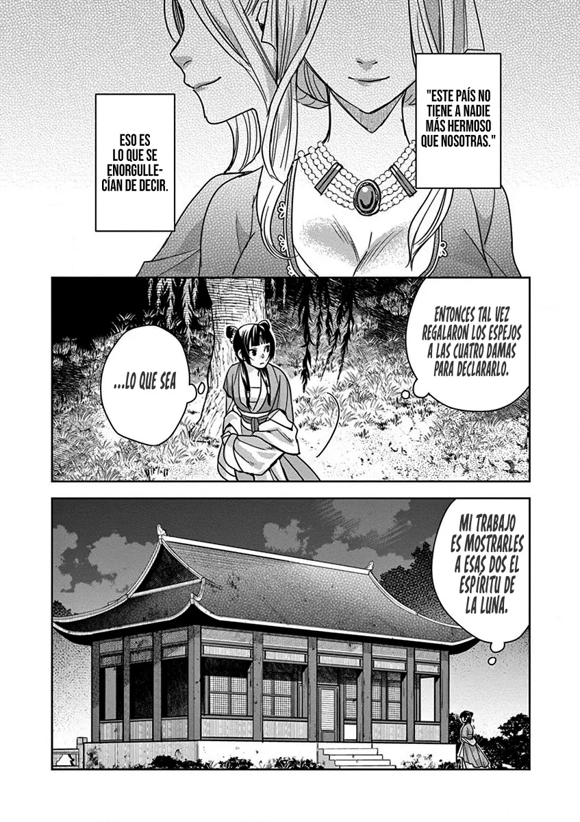 Los Diarios de la Boticaria. – El Diario de los Misterios del Palacio Interior de MaoMao. Capitulo 38: El Espíritu de la Luna [2] página 16
