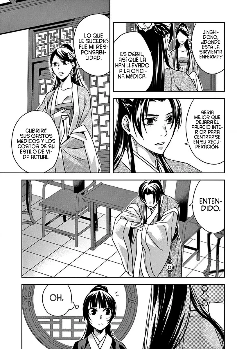 Los Diarios de la Boticaria. – El Diario de los Misterios del Palacio Interior de MaoMao. Capitulo 41: El Palacio de Cristal, Toma Tres [II] página 32