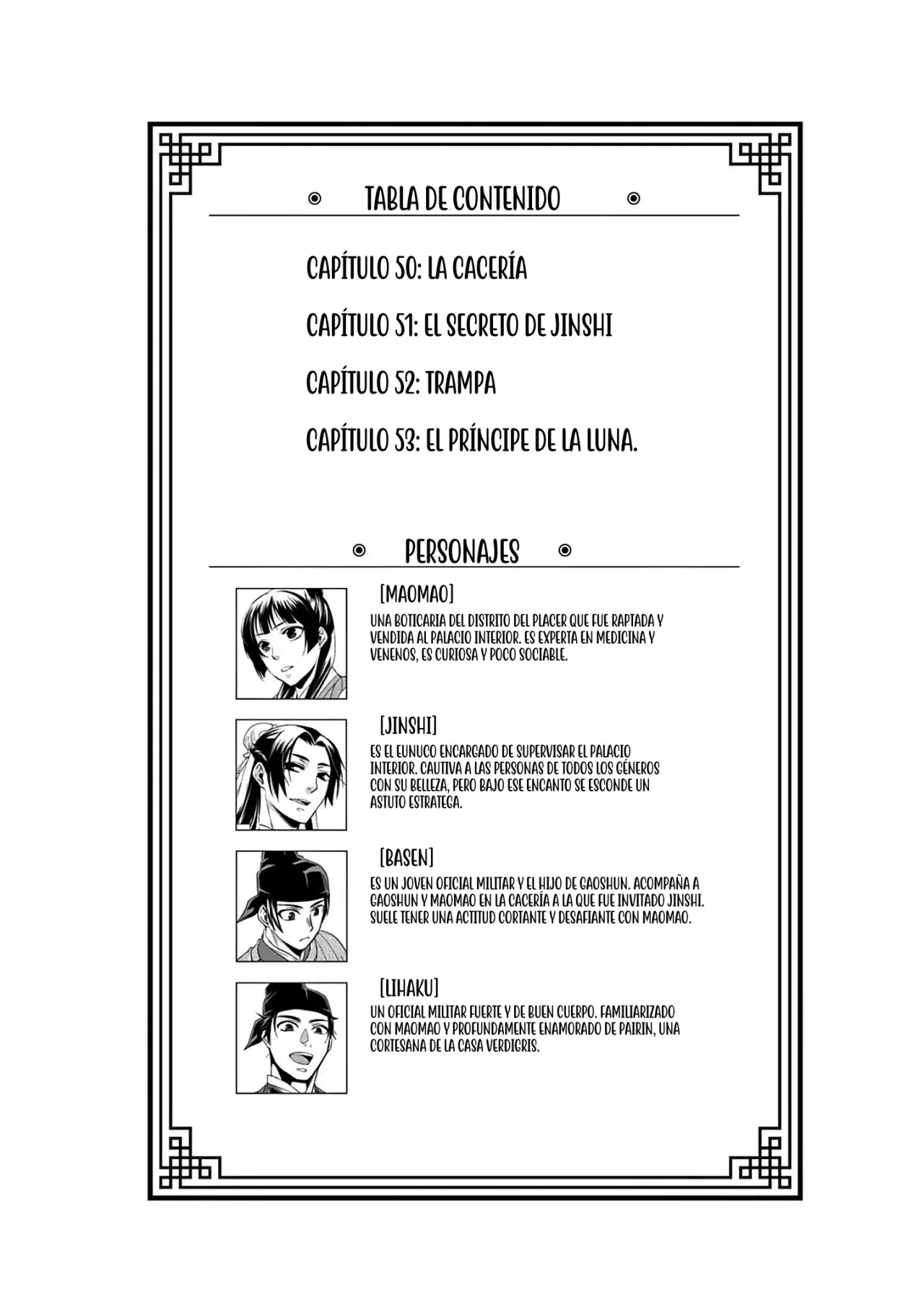 Los Diarios de la Boticaria. – El Diario de los Misterios del Palacio Interior de MaoMao. Capitulo 50: La Cacería. página 9