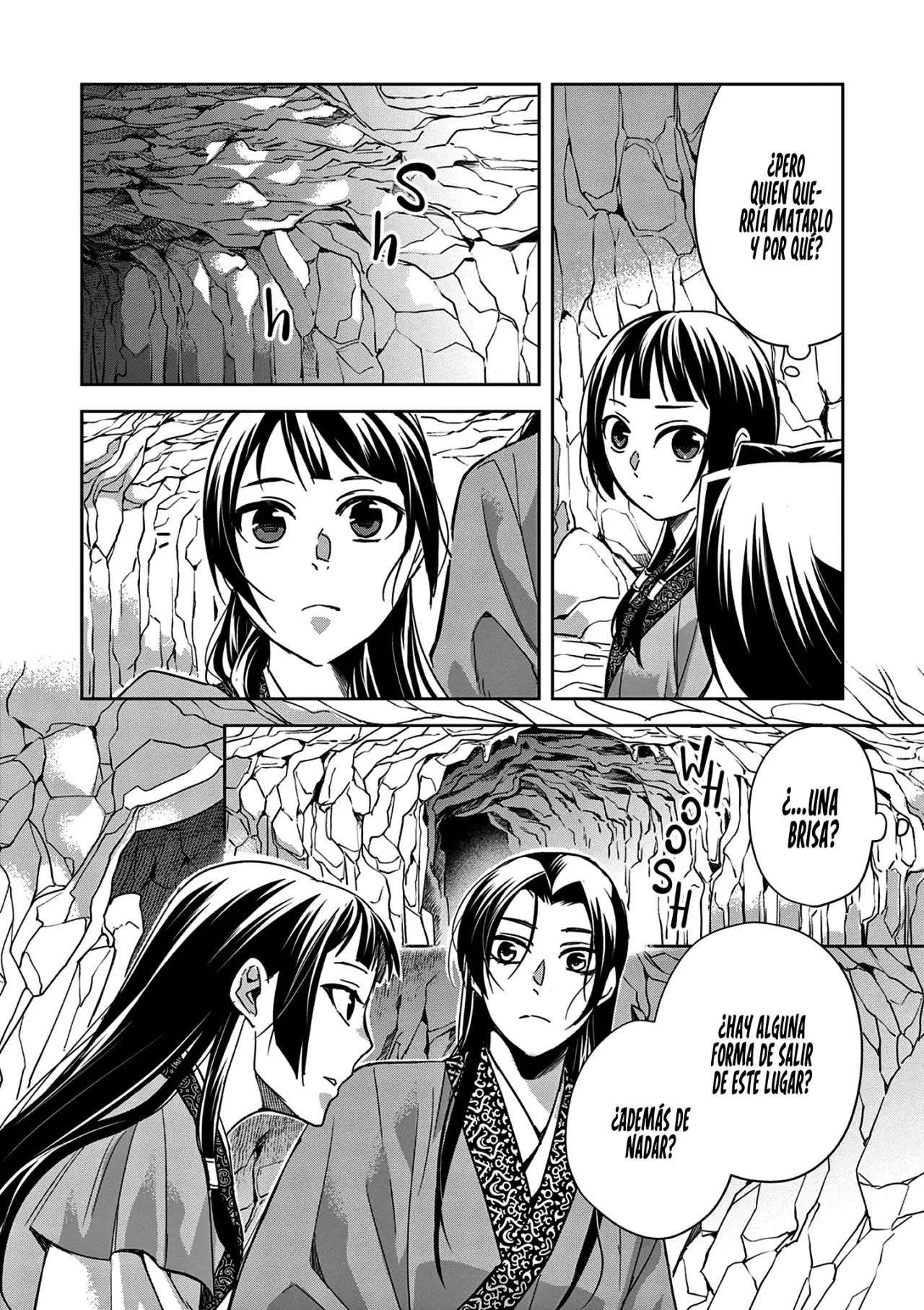 Los Diarios de la Boticaria. – El Diario de los Misterios del Palacio Interior de MaoMao. Capitulo 51: El Secreto de Jinshi. página 20