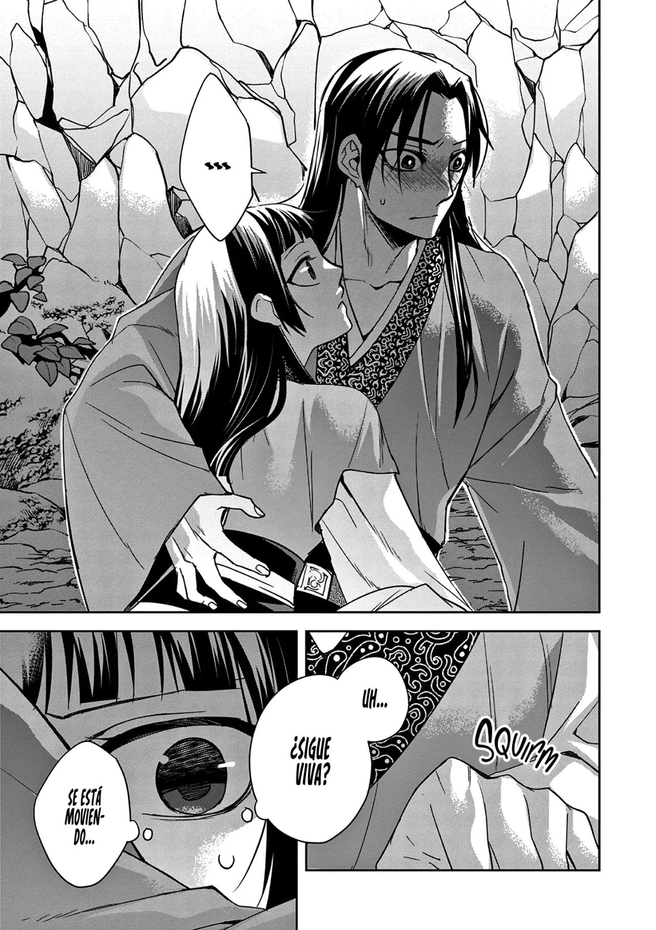 Los Diarios de la Boticaria. – El Diario de los Misterios del Palacio Interior de MaoMao. Capitulo 51: El Secreto de Jinshi. página 31