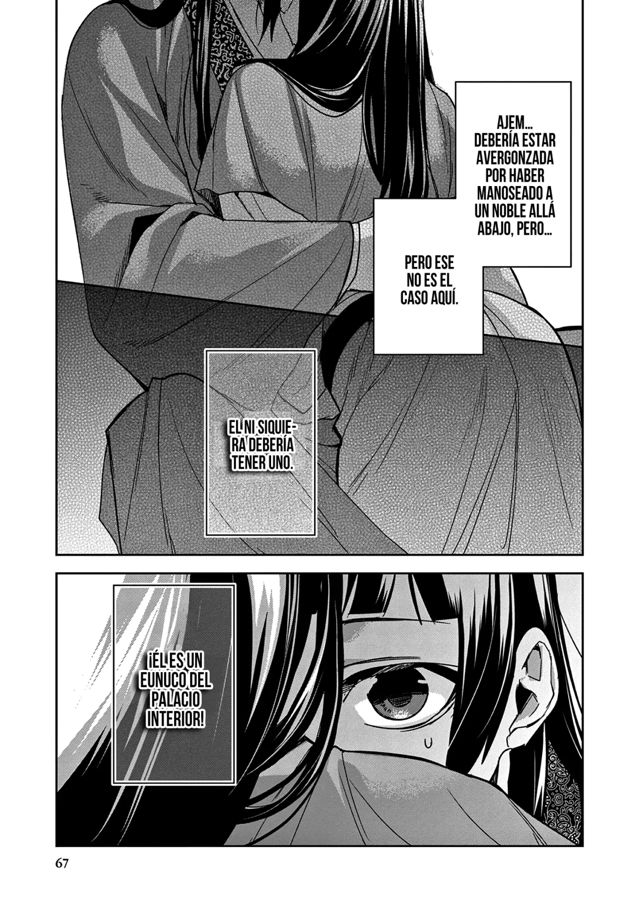 Los Diarios de la Boticaria. – El Diario de los Misterios del Palacio Interior de MaoMao. Capitulo 51: El Secreto de Jinshi. página 33