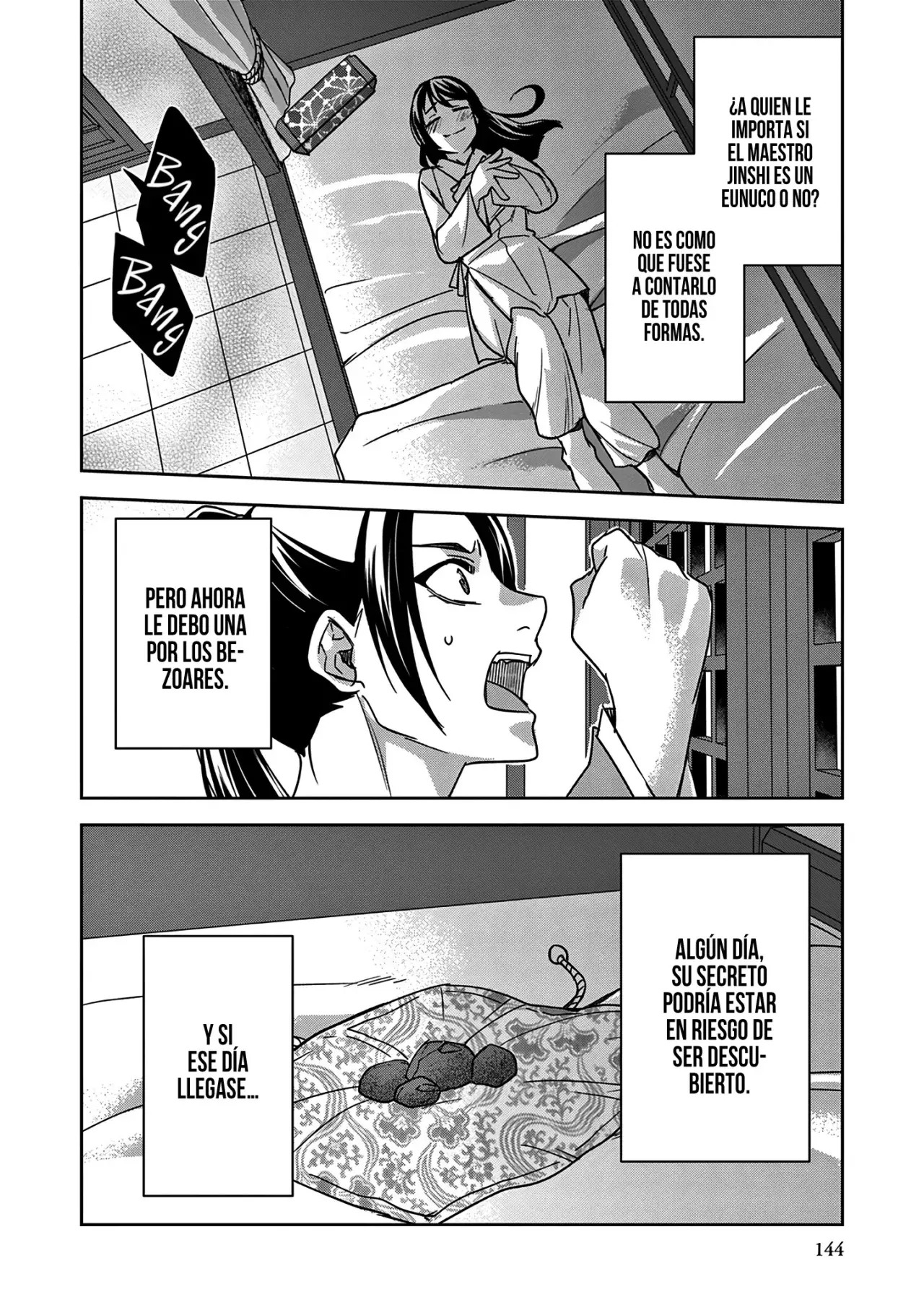 Los Diarios de la Boticaria. – El Diario de los Misterios del Palacio Interior de MaoMao. Capitulo 53: El Príncipe Lunar. página 26