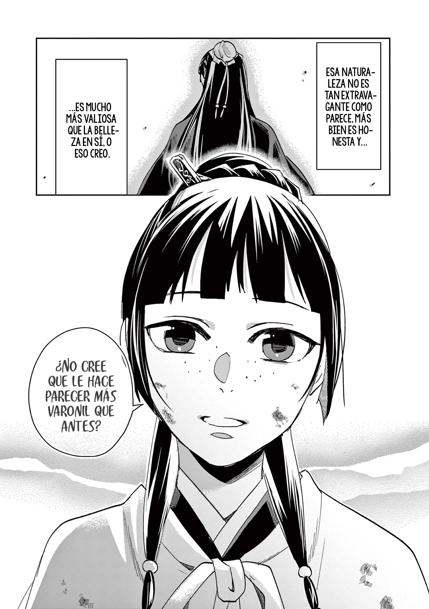 Los Diarios de la Boticaria. – El Diario de los Misterios del Palacio Interior de MaoMao. Capitulo 83 página 12