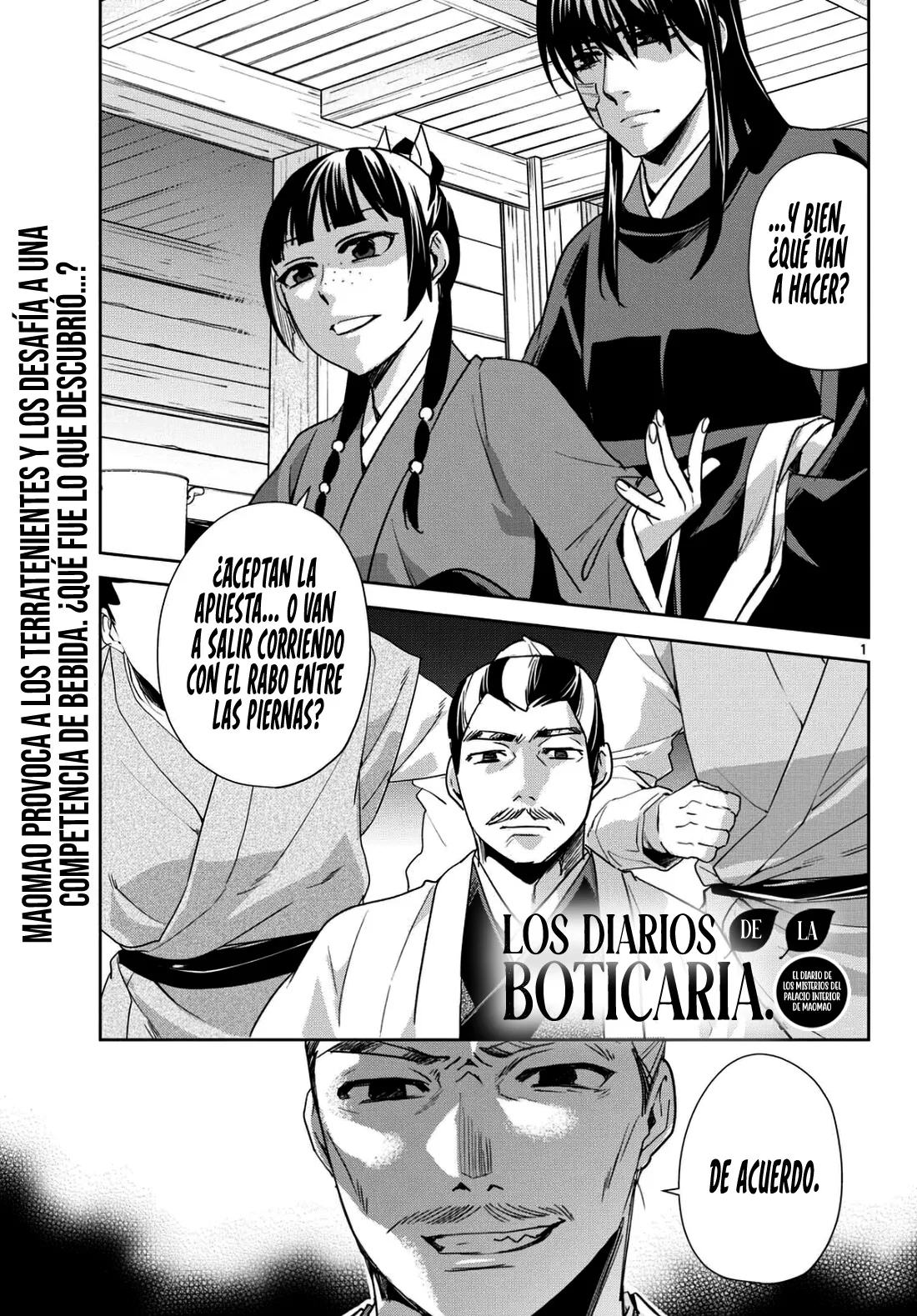 Los Diarios de la Boticaria. – El Diario de los Misterios del Palacio Interior de MaoMao. Capitulo 99 página 5