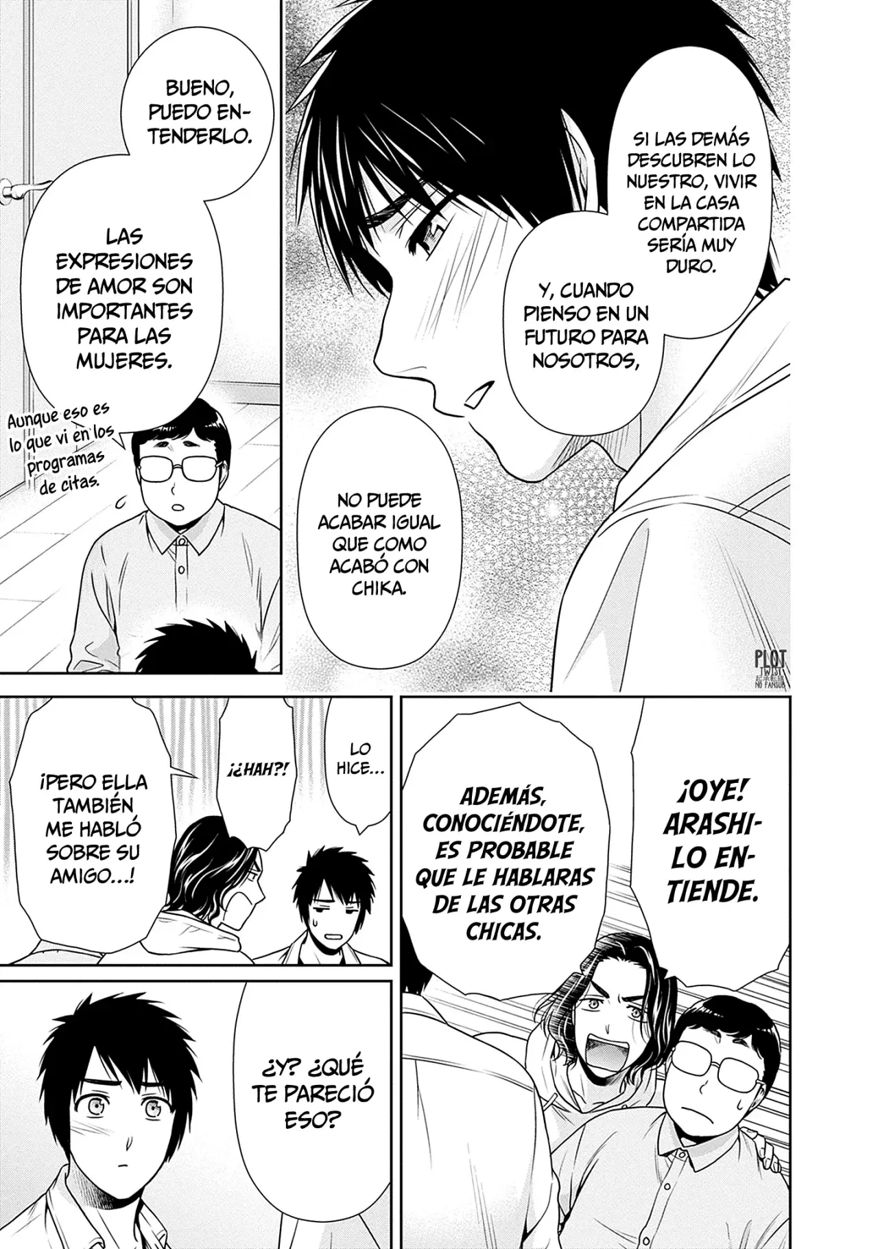 Issho ni Kurashite ii desu ka? Capitulo 34: ¿Qué es una charla de chicos? página 8
