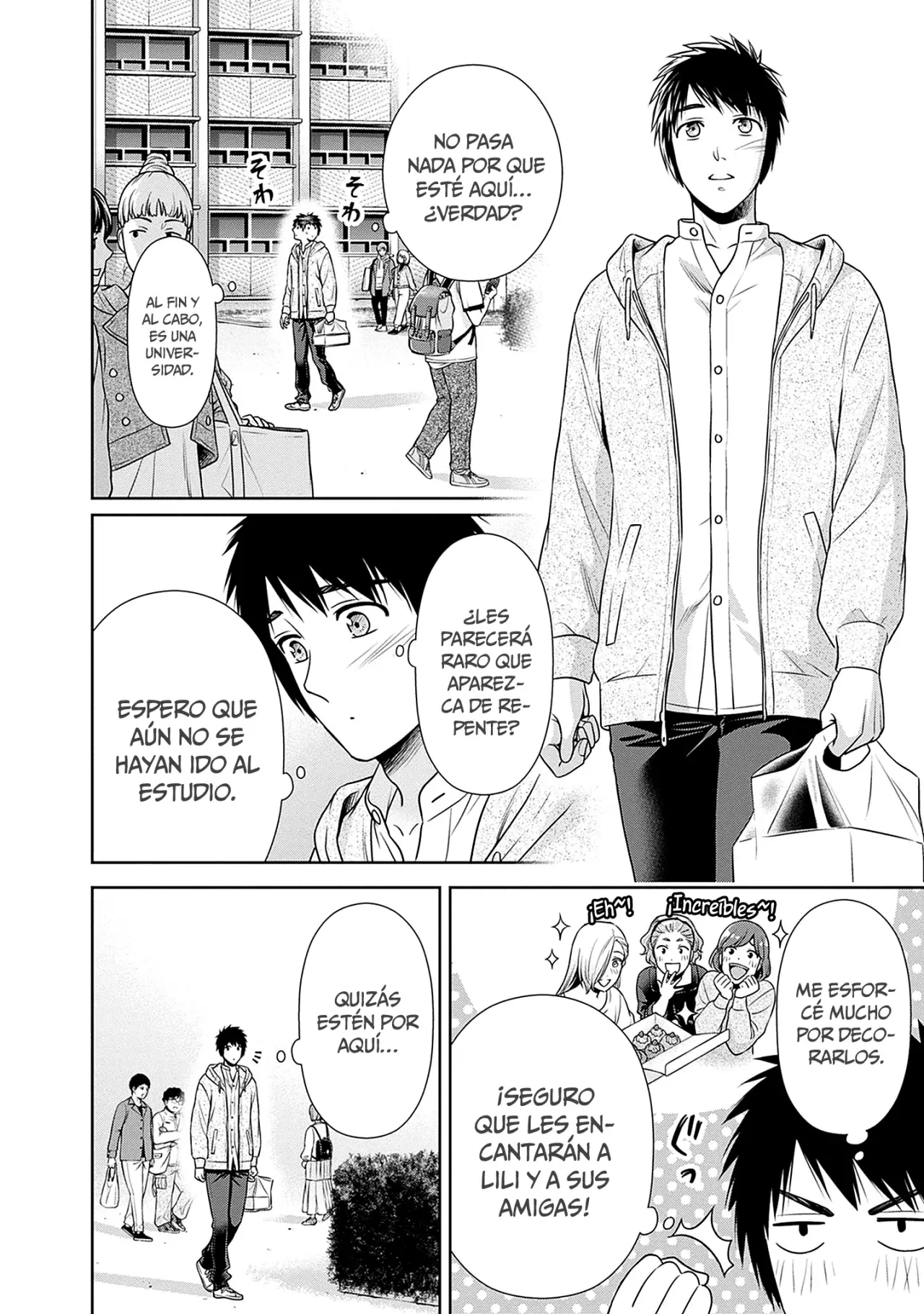 Issho ni Kurashite ii desu ka? Capitulo 35: ¿Ese es tu amigo? página 15