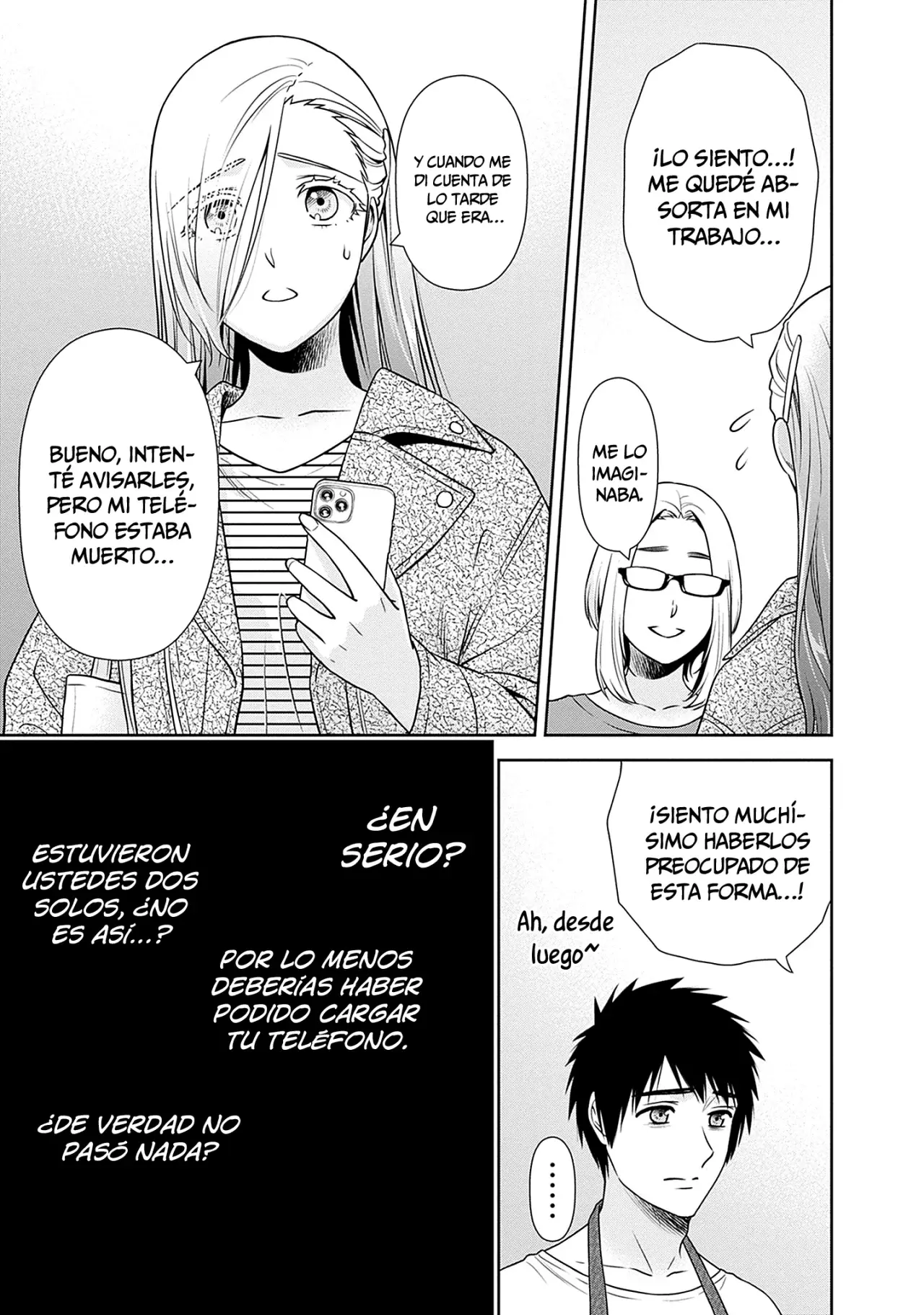 Issho ni Kurashite ii desu ka? Capitulo 37: ¿Te sientes alienado? página 4